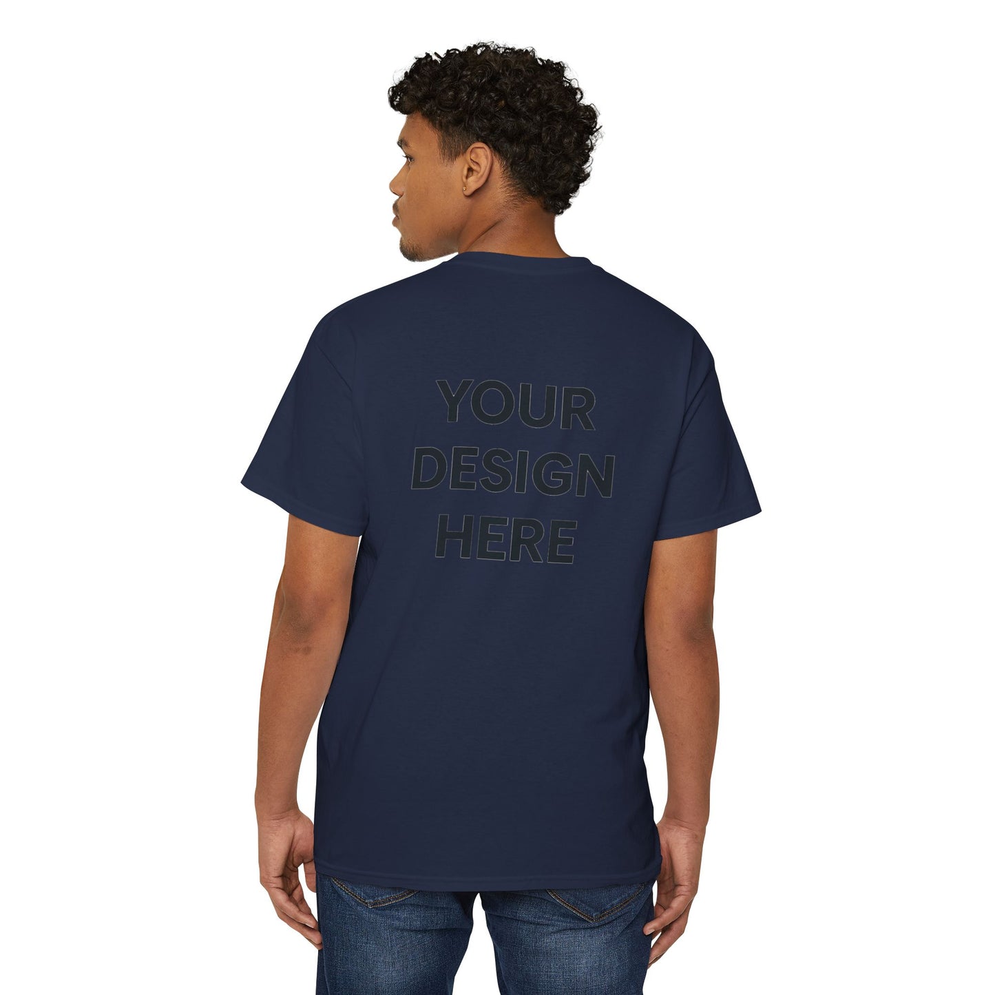 Custom Gildan 5300 Pocket T-Shirt Personalized Heavy Cotton Tee Custom Logo or Text Unisex Pocket Tee for Work, Events & Everyday Wear