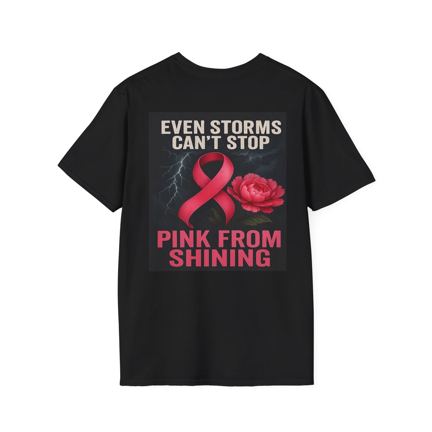 Inspirational Unisex Softstyle T-Shirt - Breast Cancer Awareness Tee, Gift for Her, Supportive Apparel, Motivational Shirt, Everyday Wear