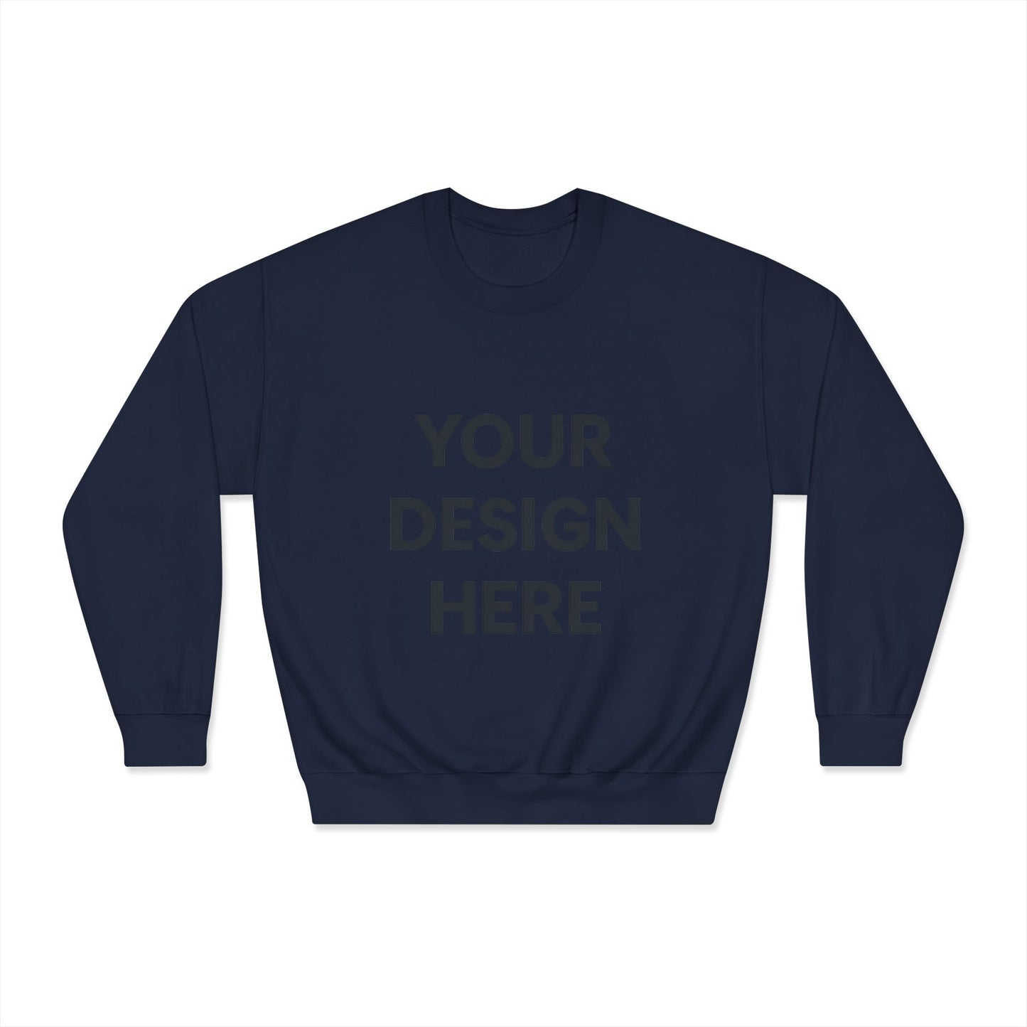Custom Gildan 12000 DryBlend Crewneck Sweatshirt Personalized Moisture-Wicking Fleece Pullover Custom Logo, Text, or Design Unisex Cotton-Poly Sweatshirt