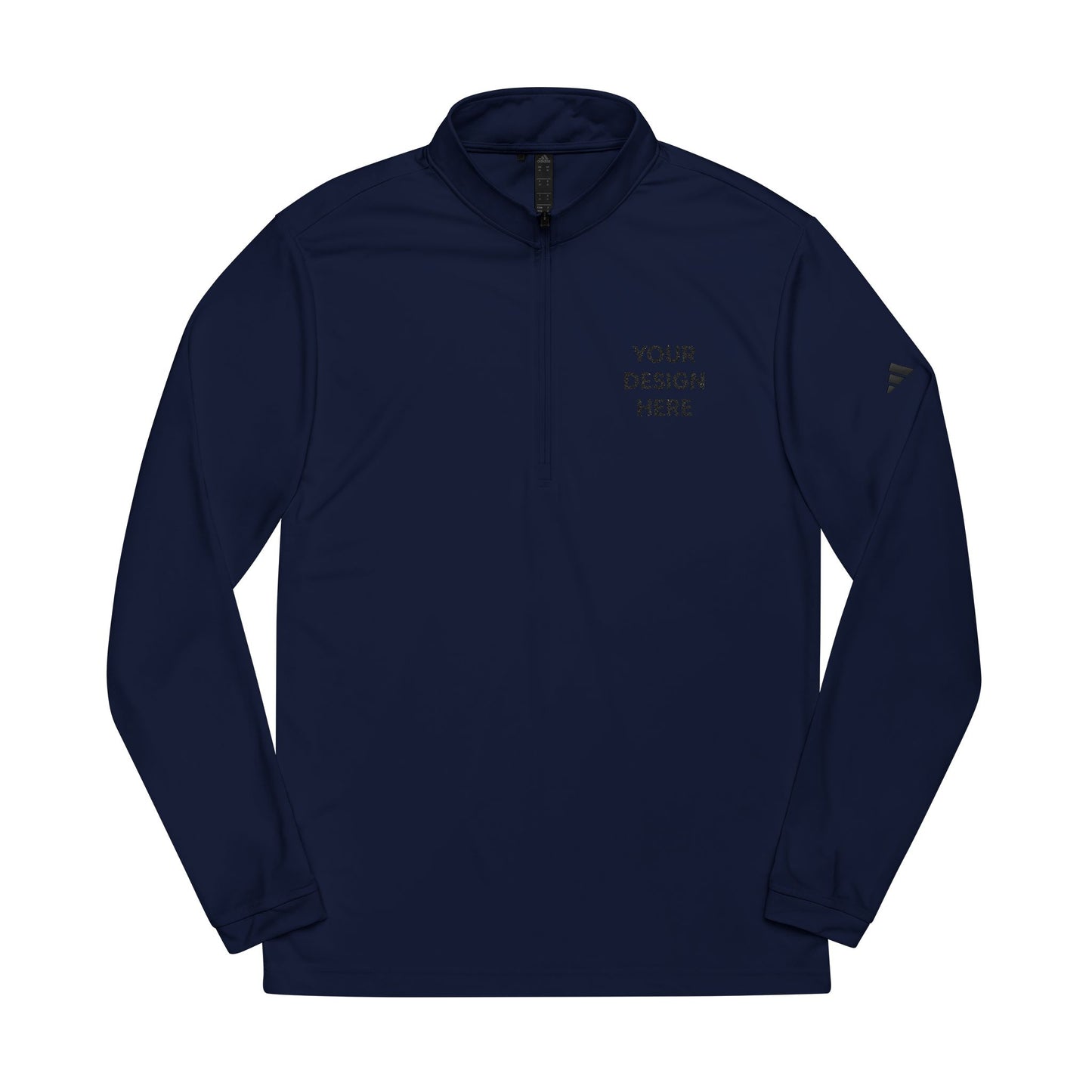 Custom Adidas A401 Quarter-Zip Pullover Personalized Performance Sweatshirt Moisture-Wicking Athletic Top Custom Logo or Embroidery