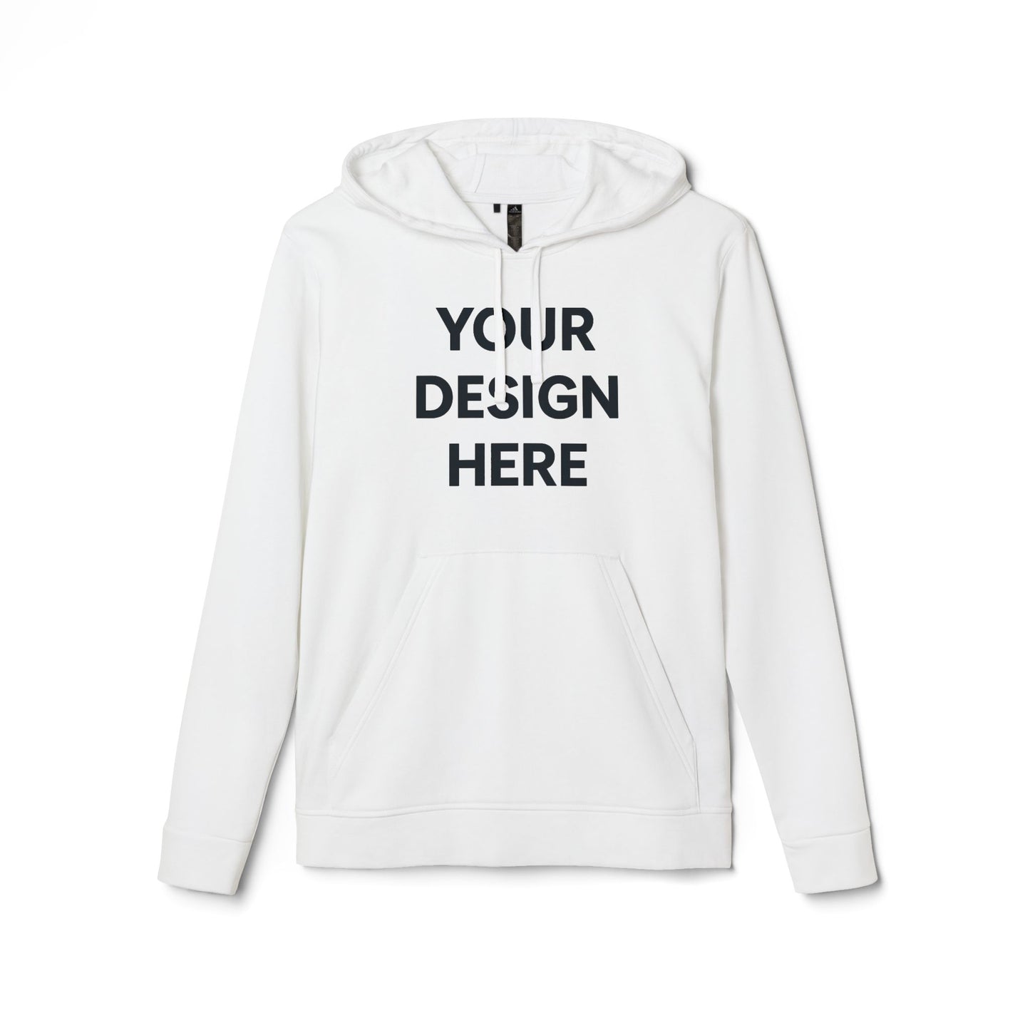 Custom Adidas A432 Fleece Hoodie Personalized Performance Pullover Soft Cotton-Blend Hooded Sweatshirt Custom Logo or Embroidery
