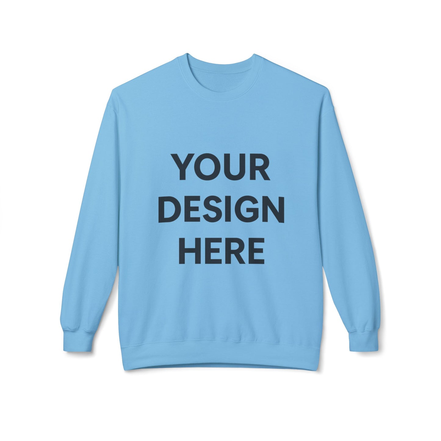 Cozy Customizable Crewneck Sweatshirt - Personalized Gift for Him/Her, Perfect for Fall/Winter, Unique Holiday Gifts, DIY Design