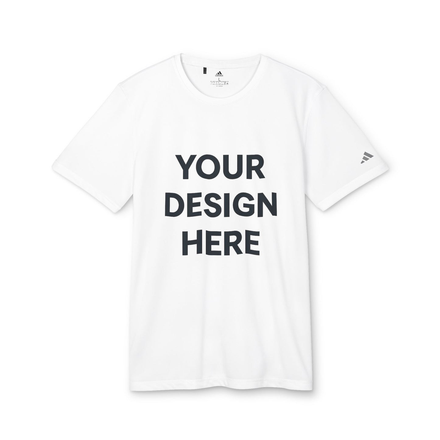 Custom Adidas A376 Sport T-Shirt Personalized Performance Tee Moisture-Wicking Athletic Shirt Custom Logo or Text Unisex Training & Teamwear