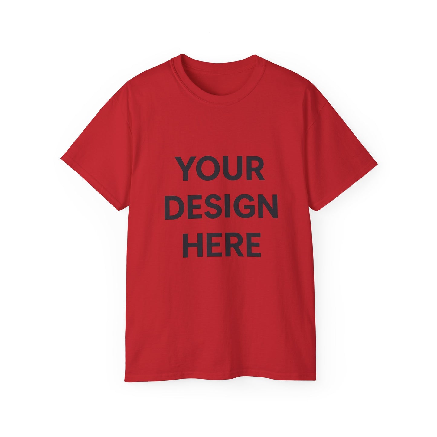 Custom Gildan 2000 Ultra Cotton T-Shirt Personalized Heavyweight Tee Custom Logo, Text, or Design Durable Unisex Shirt for Work, Events & Everyday Wear