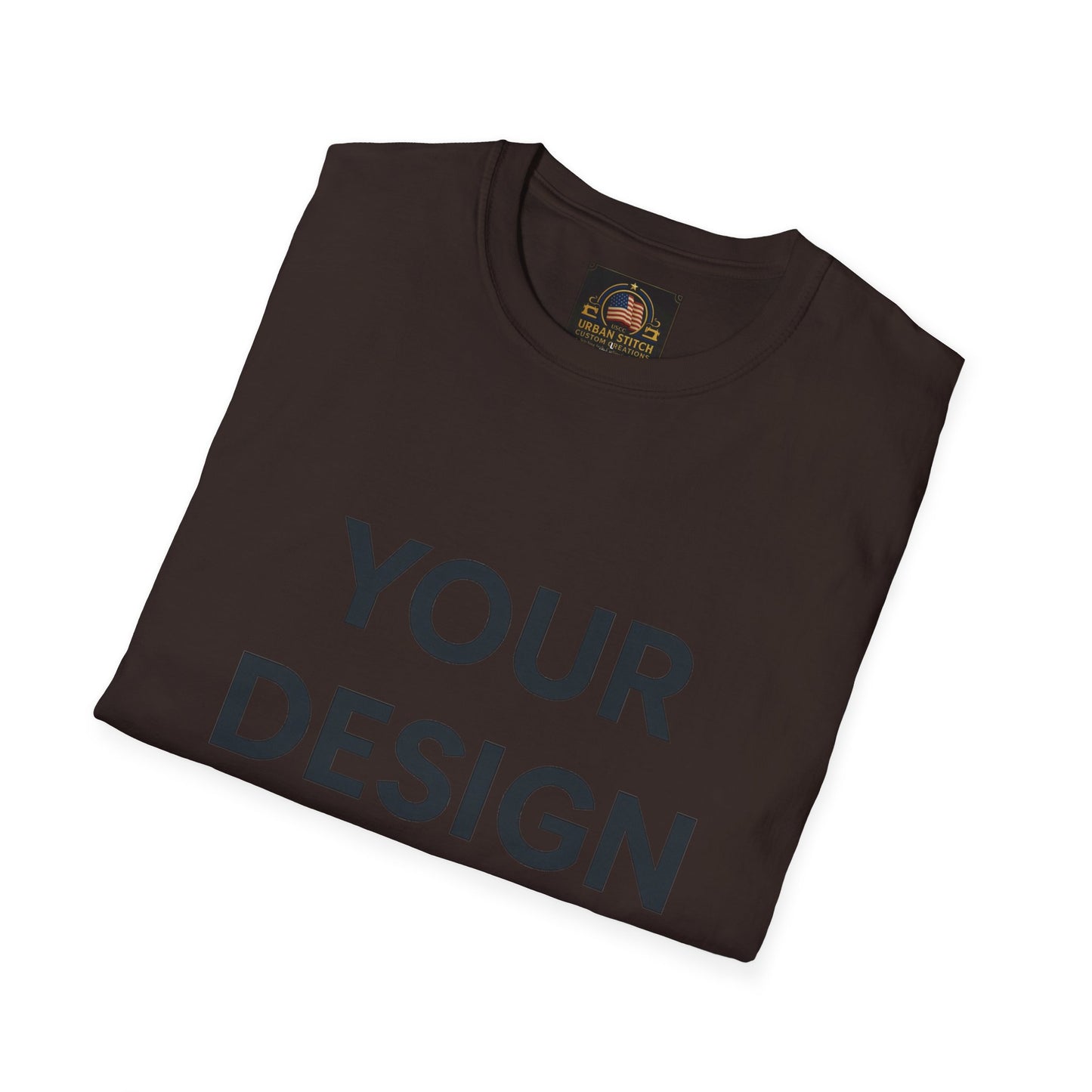 Custom Gildan 64000 Softstyle T-Shirt Personalized Unisex Tee Premium Cotton Blend Shirt for Men & Women Custom Logo, Text, or Design