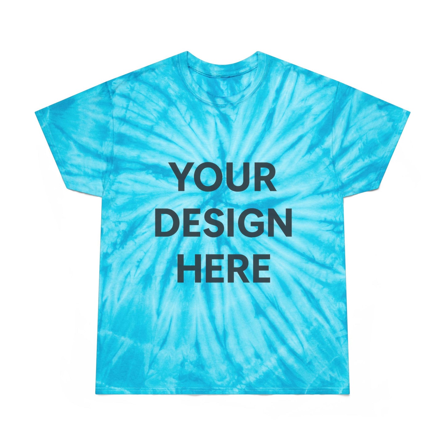 Custom Gildan 5000 Cyclone Tie-Dye T-Shirt Personalized Heavy Cotton Tee Swirl Pattern Retro Design Custom Logo, Text, or Artwork