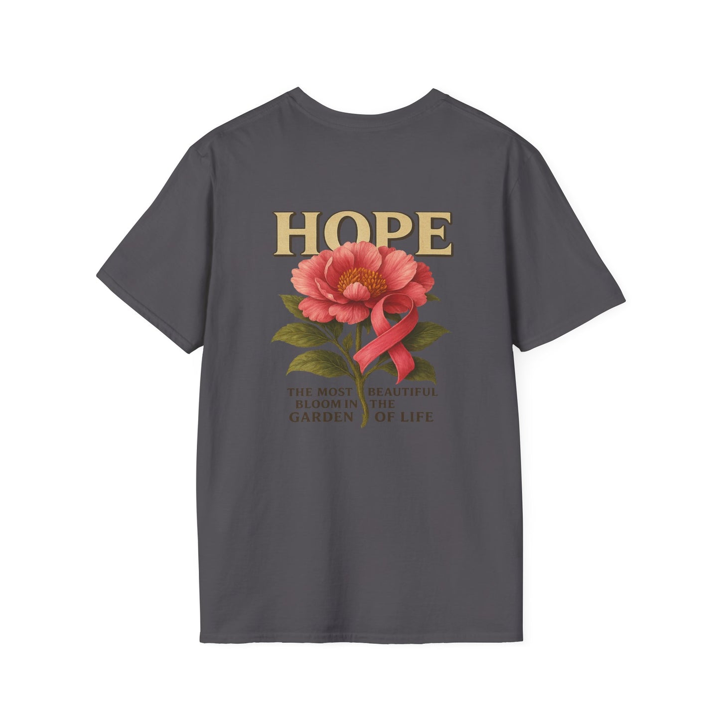 Floral Hope T-Shirt - Inspirational Gift for Garden Lovers, Perfect for Birthdays, Mother's Day, or Encouragement
