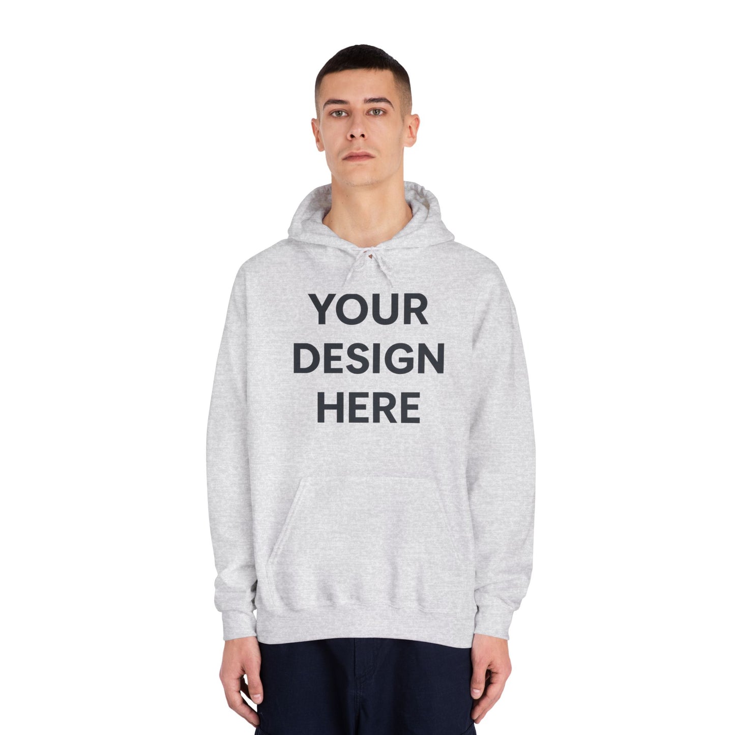Custom Gildan 12500 DryBlend Hoodie Personalized Moisture-Wicking Fleece Sweatshirt Custom Logo, Text or Design Unisex Cotton-Poly Pullover