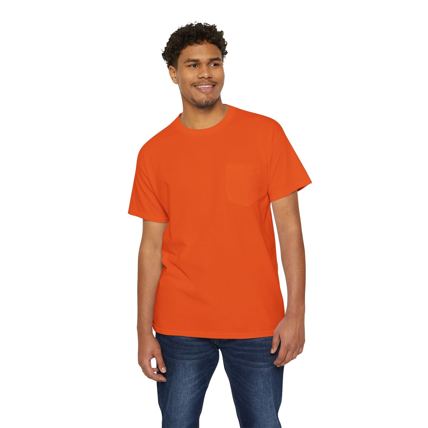 Custom Gildan 5300 Pocket T-Shirt Personalized Heavy Cotton Tee Custom Logo or Text Unisex Pocket Tee for Work, Events & Everyday Wear