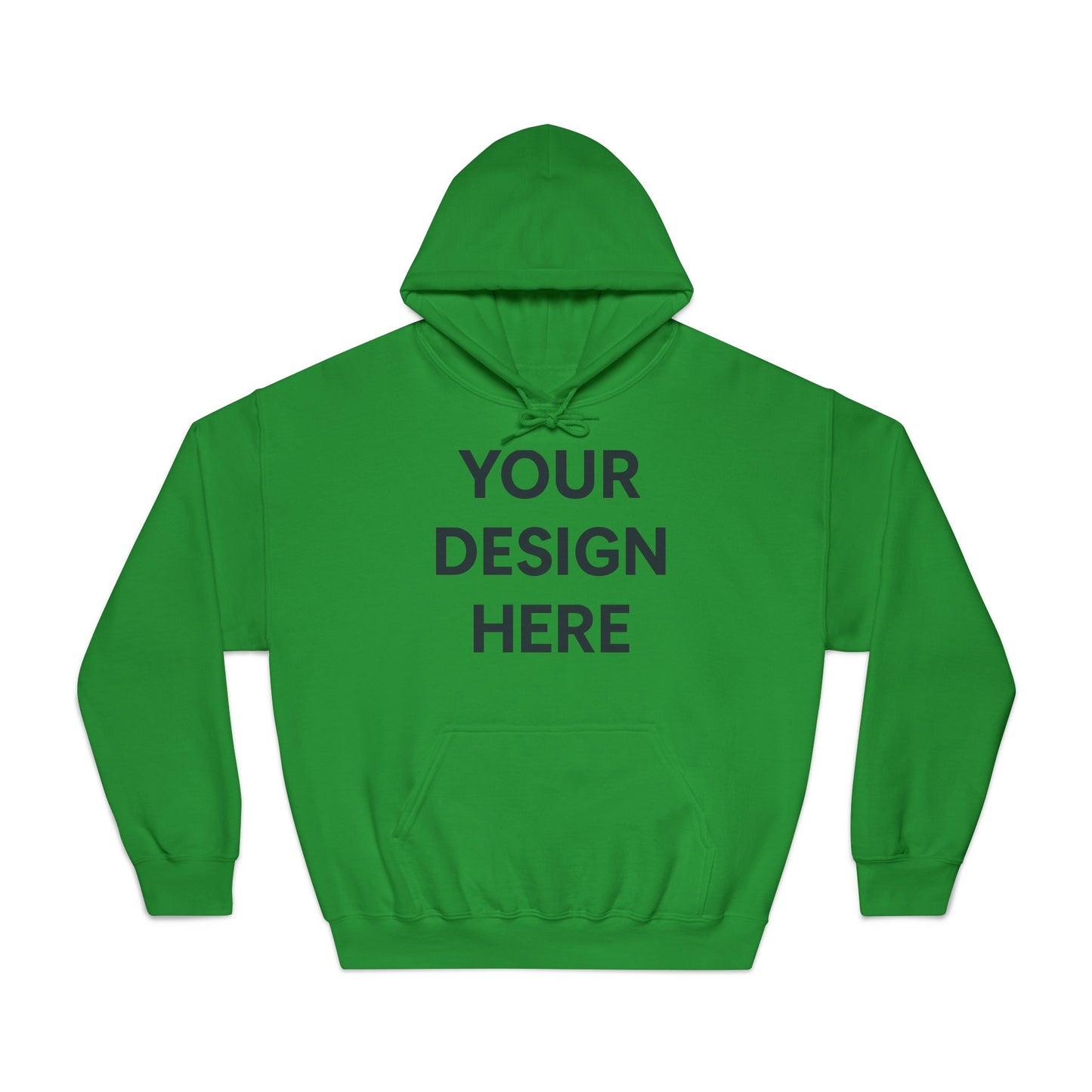Custom Gildan 12500 DryBlend Hoodie Personalized Moisture-Wicking Fleece Sweatshirt Custom Logo, Text or Design Unisex Cotton-Poly Pullover