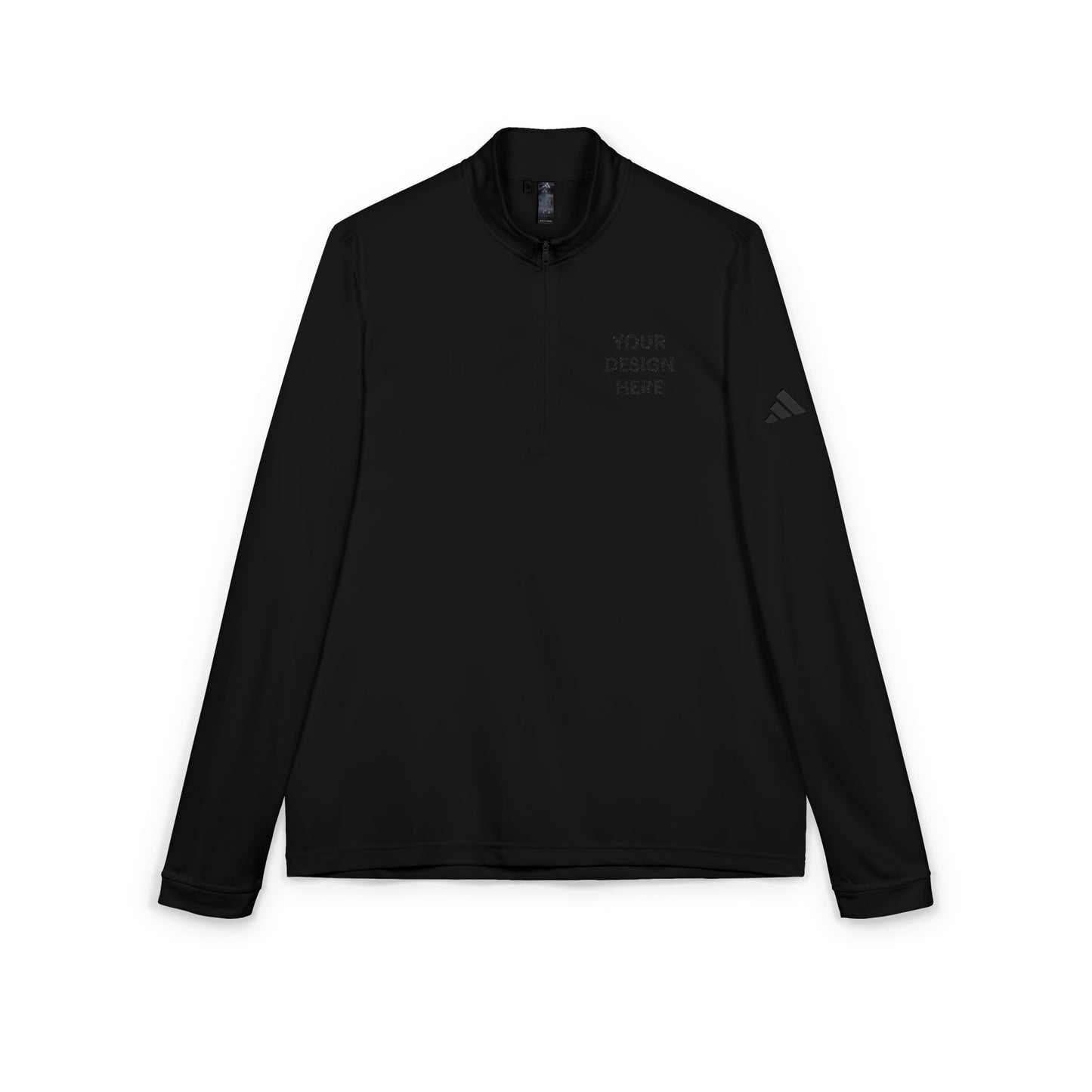 Custom Adidas A401 Quarter-Zip Pullover Personalized Performance Sweatshirt Moisture-Wicking Athletic Top Custom Logo or Embroidery
