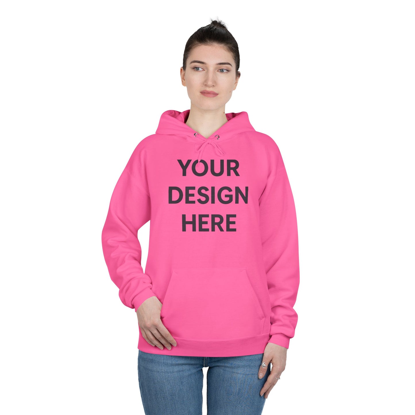 Custom Personalizable Hanes P170 EcoSmart Pullover Hoodie Sweatshirt Unisex Recycled Fleece Hoodie Sustainable Custom Hoodie with Logo or Name