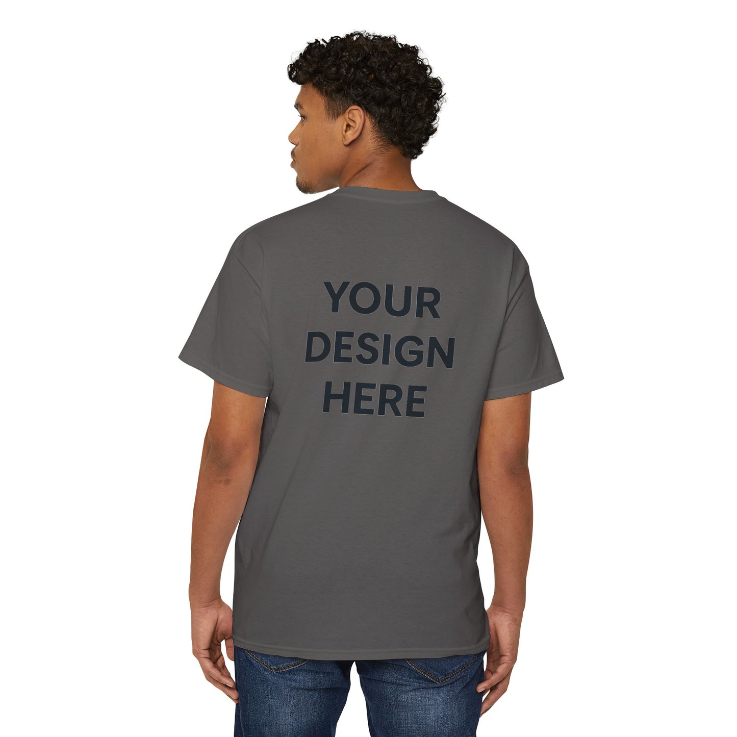 Custom Gildan 5300 Pocket T-Shirt Personalized Heavy Cotton Tee Custom Logo or Text Unisex Pocket Tee for Work, Events & Everyday Wear