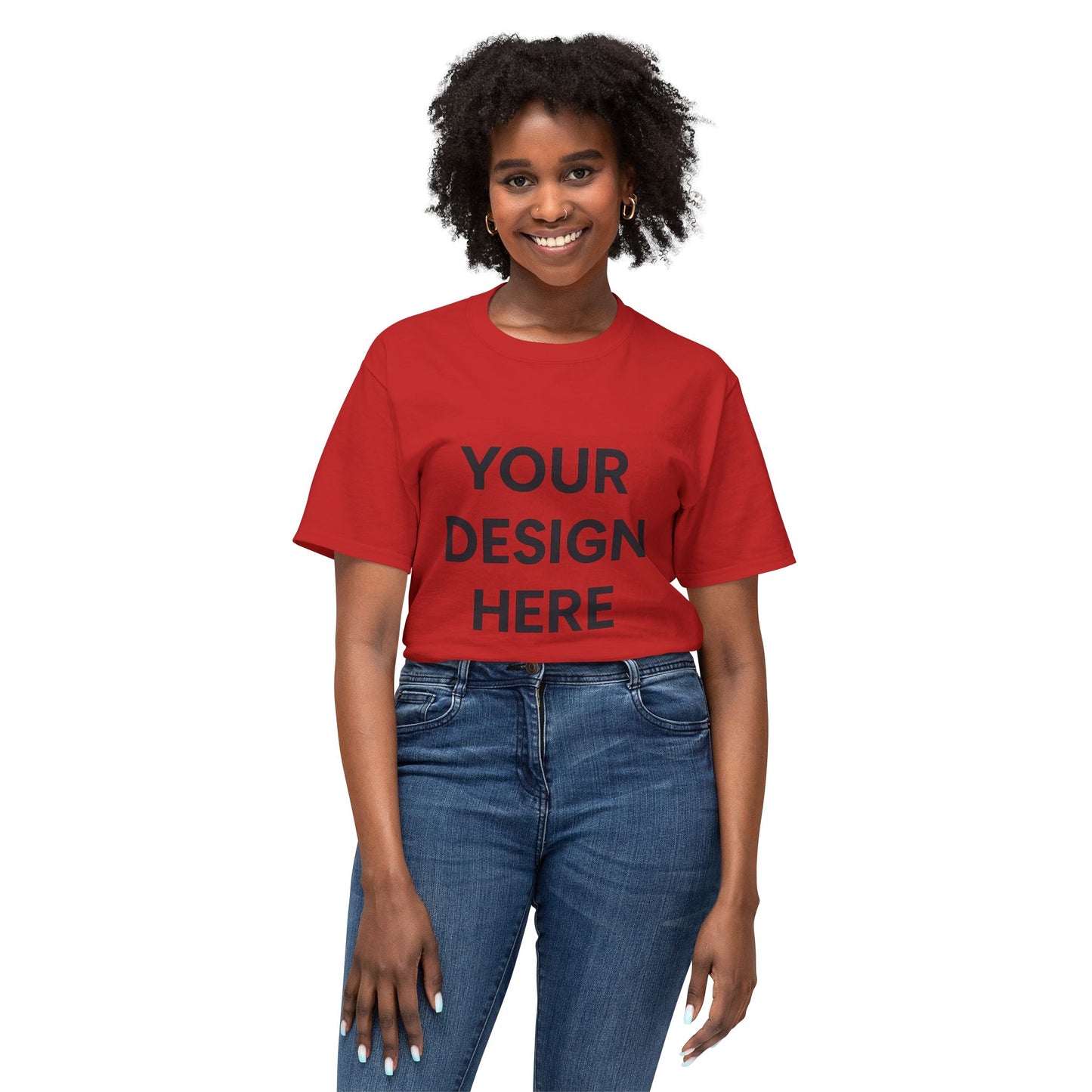 Custom Fruit of the Loom 3930R Heavy Cotton T-Shirt Personalized Classic Fit Tee Durable 100% Cotton Shirt for Men & Women Custom Logo, Text, or Design