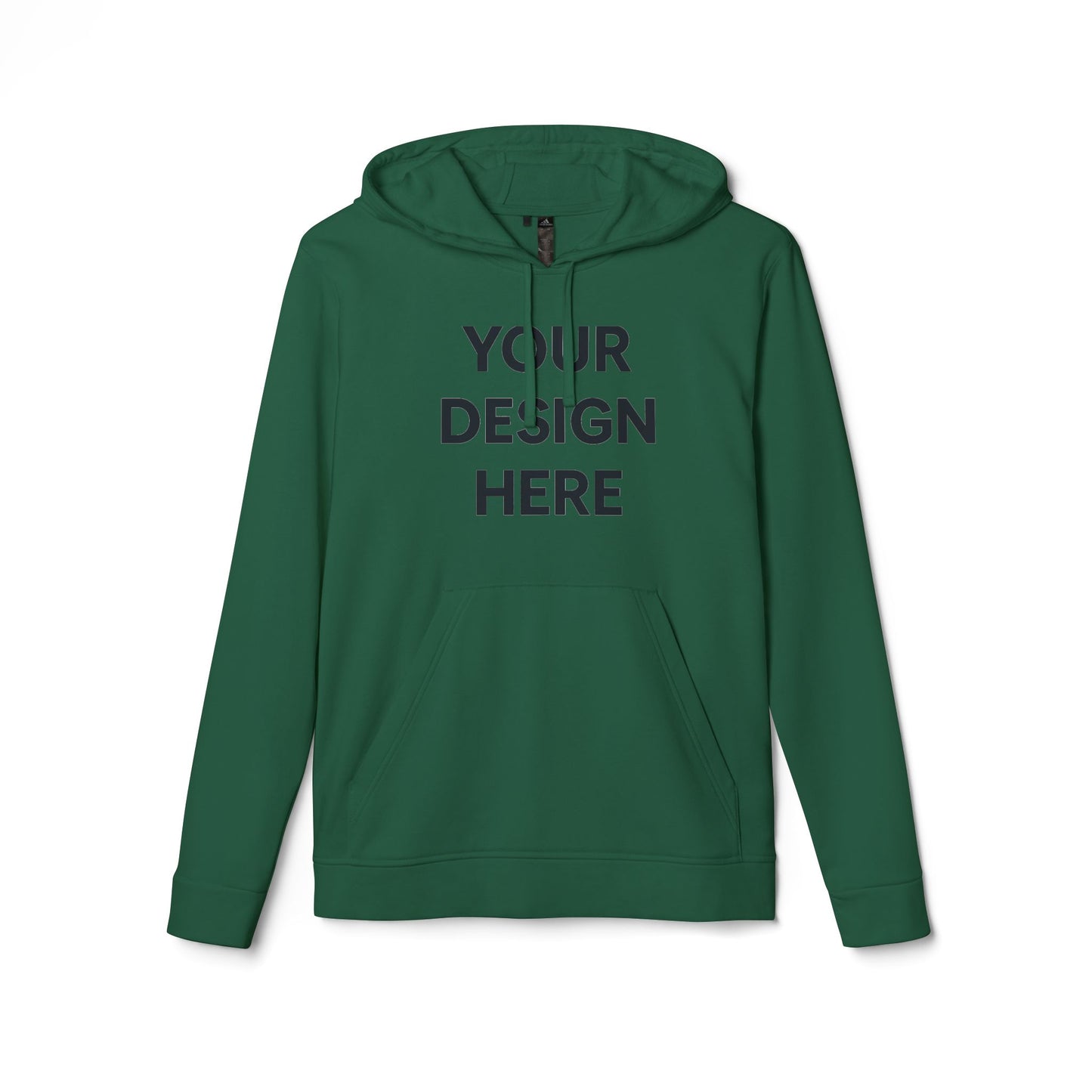 Custom Adidas A432 Fleece Hoodie Personalized Performance Pullover Soft Cotton-Blend Hooded Sweatshirt Custom Logo or Embroidery