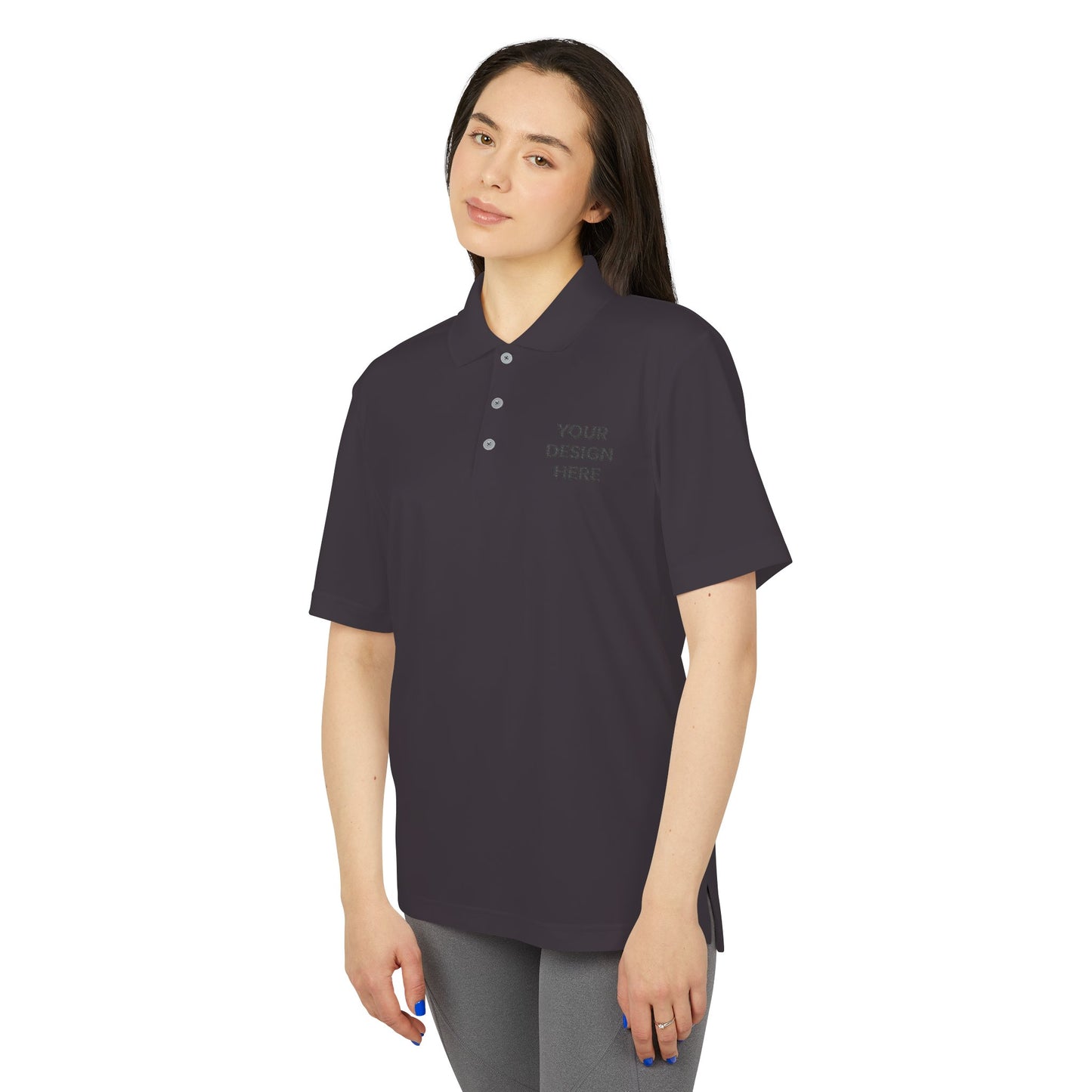 Custom Adidas A230 Polo Shirt Personalized Performance Polo for Men & Women Moisture-Wicking Golf & Work Shirt Custom Logo Embroidery