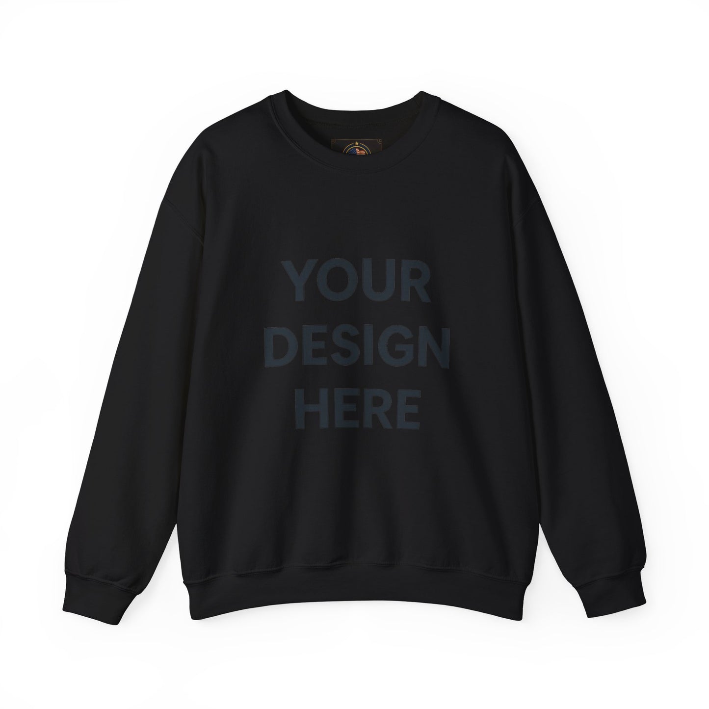 Custom Gildan 18000 Crewneck Sweatshirt | Personalized Heavy Blend Fleece Pullover | Custom Logo, Text, or Design | Unisex Cozy Cotton-Poly Sweatshirt