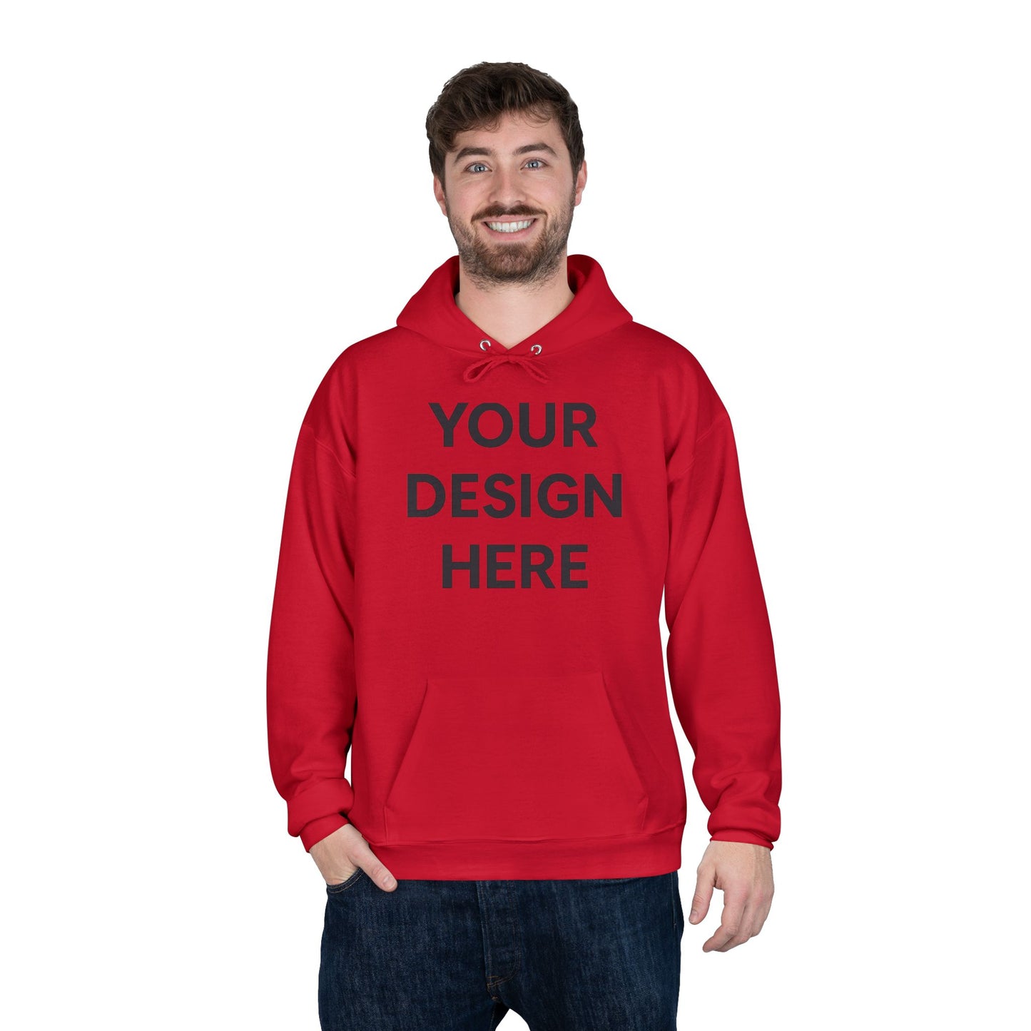 Custom Personalizable Hanes P170 EcoSmart Pullover Hoodie Sweatshirt Unisex Recycled Fleece Hoodie Sustainable Custom Hoodie with Logo or Name