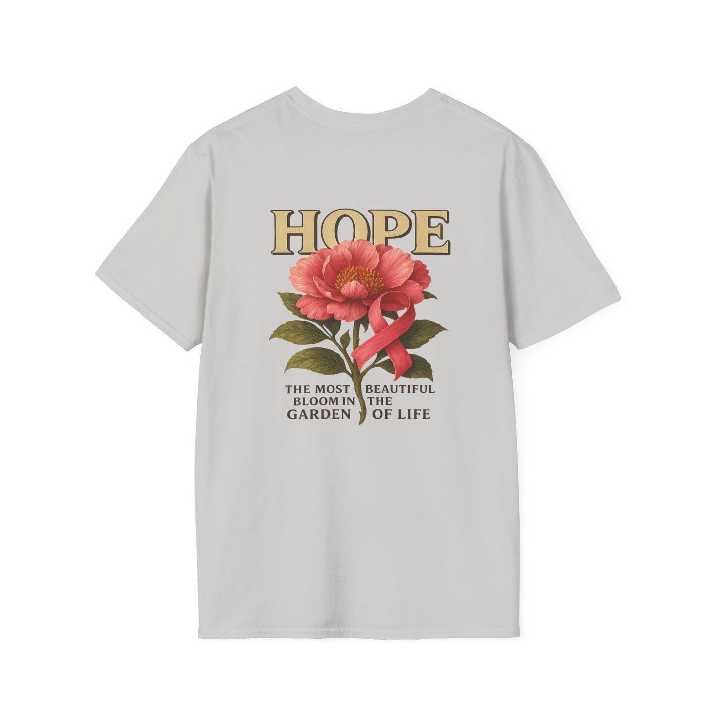 Floral Hope T-Shirt - Inspirational Gift for Garden Lovers, Perfect for Birthdays, Mother's Day, or Encouragement