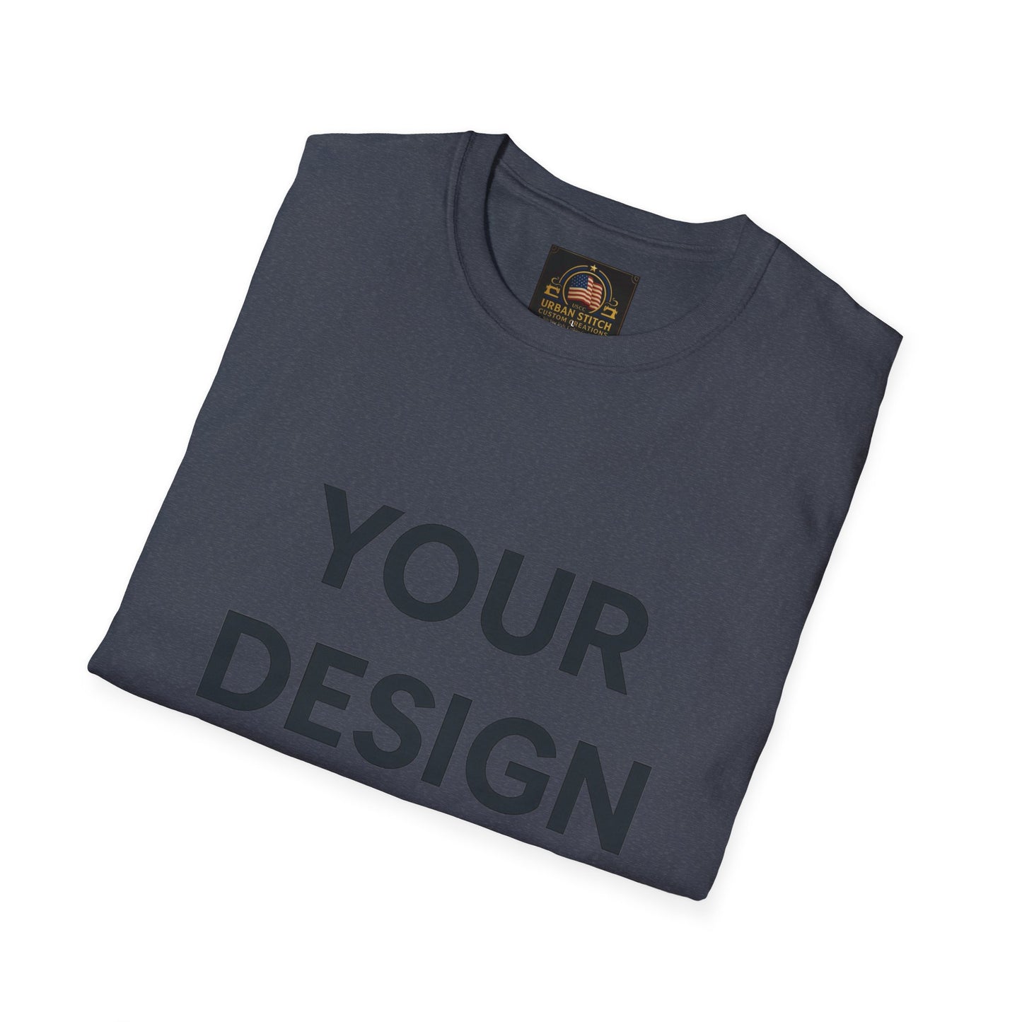 Custom Gildan 64000 Softstyle T-Shirt Personalized Unisex Tee Premium Cotton Blend Shirt for Men & Women Custom Logo, Text, or Design