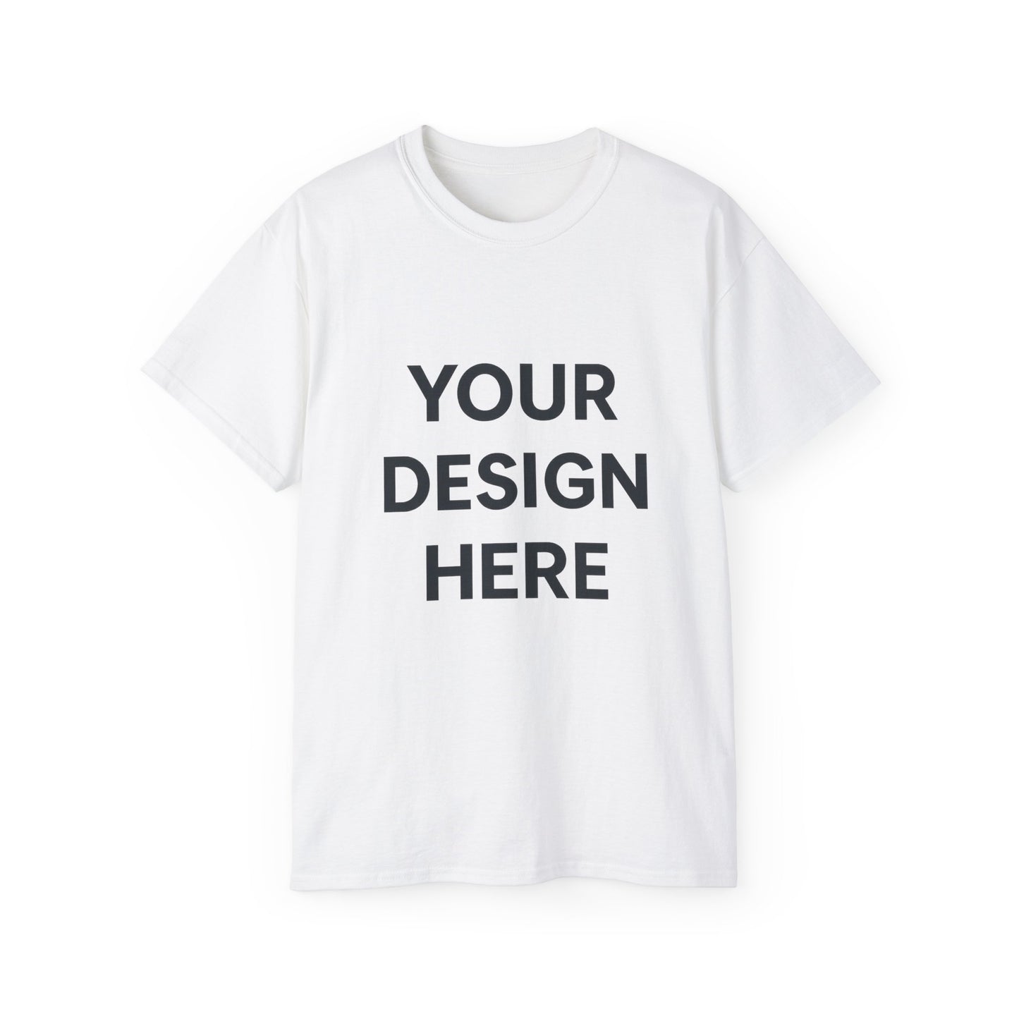 Custom Gildan 2000 Ultra Cotton T-Shirt Personalized Heavyweight Tee Custom Logo, Text, or Design Durable Unisex Shirt for Work, Events & Everyday Wear