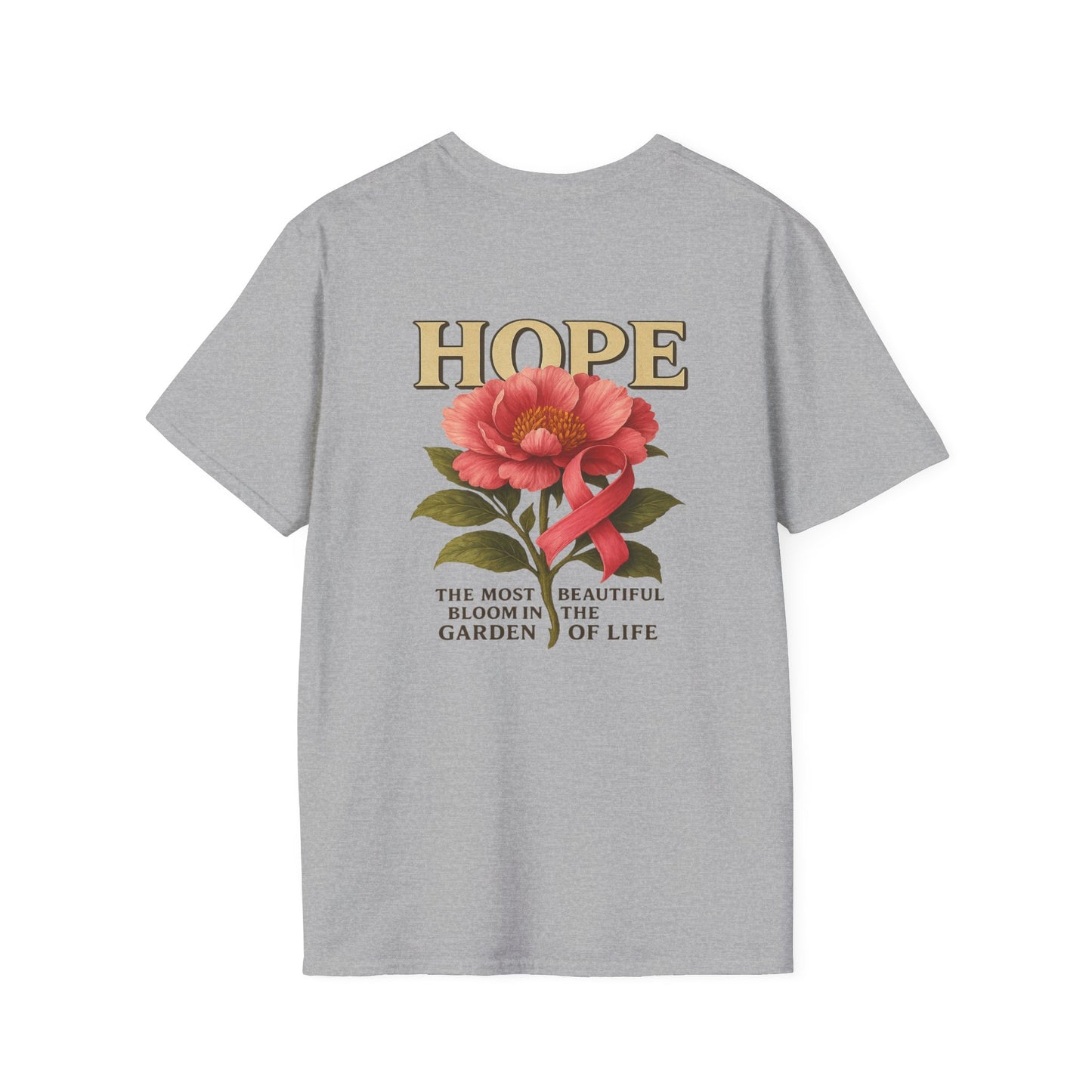 Floral Hope T-Shirt - Inspirational Gift for Garden Lovers, Perfect for Birthdays, Mother's Day, or Encouragement