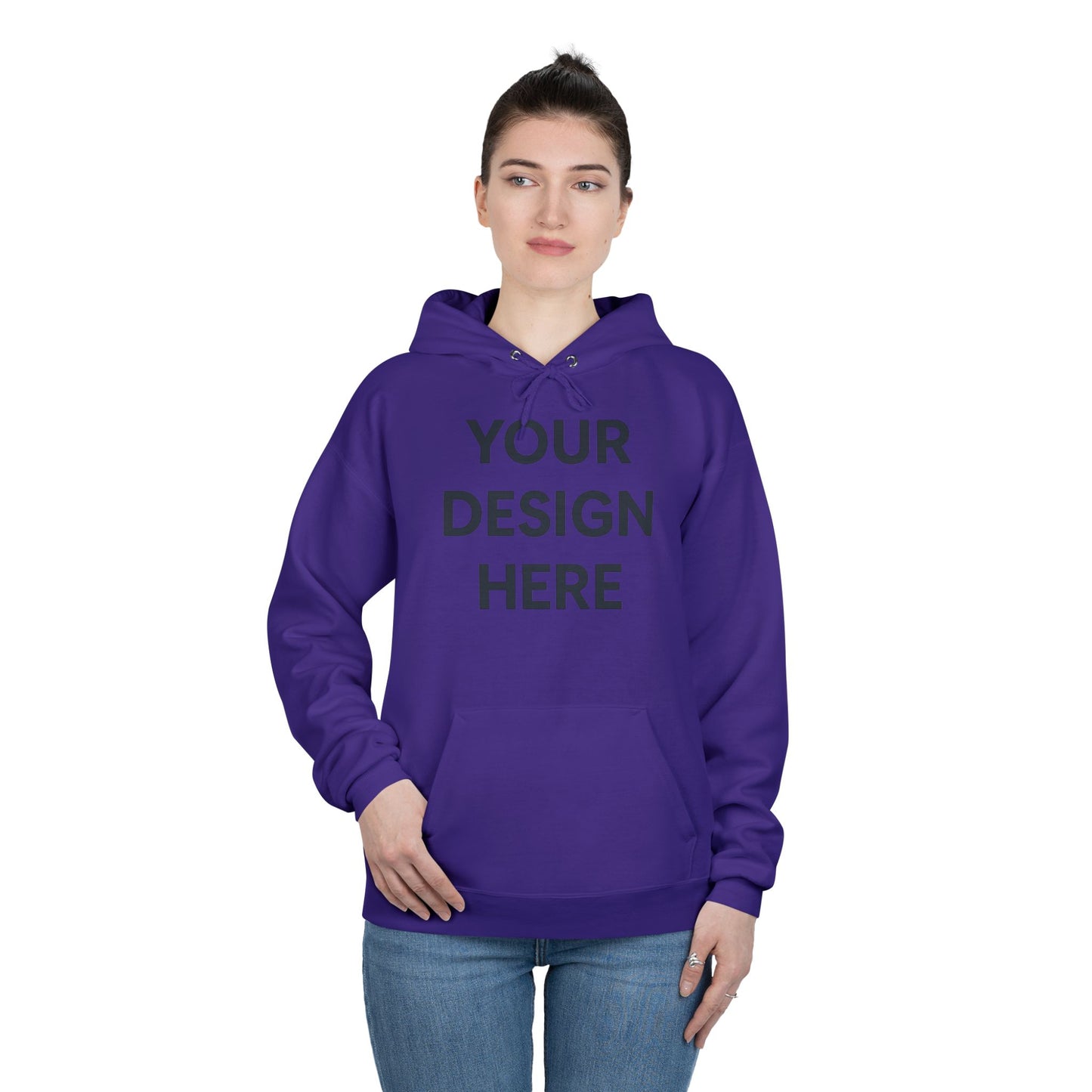 Custom Personalizable Hanes P170 EcoSmart Pullover Hoodie Sweatshirt Unisex Recycled Fleece Hoodie Sustainable Custom Hoodie with Logo or Name