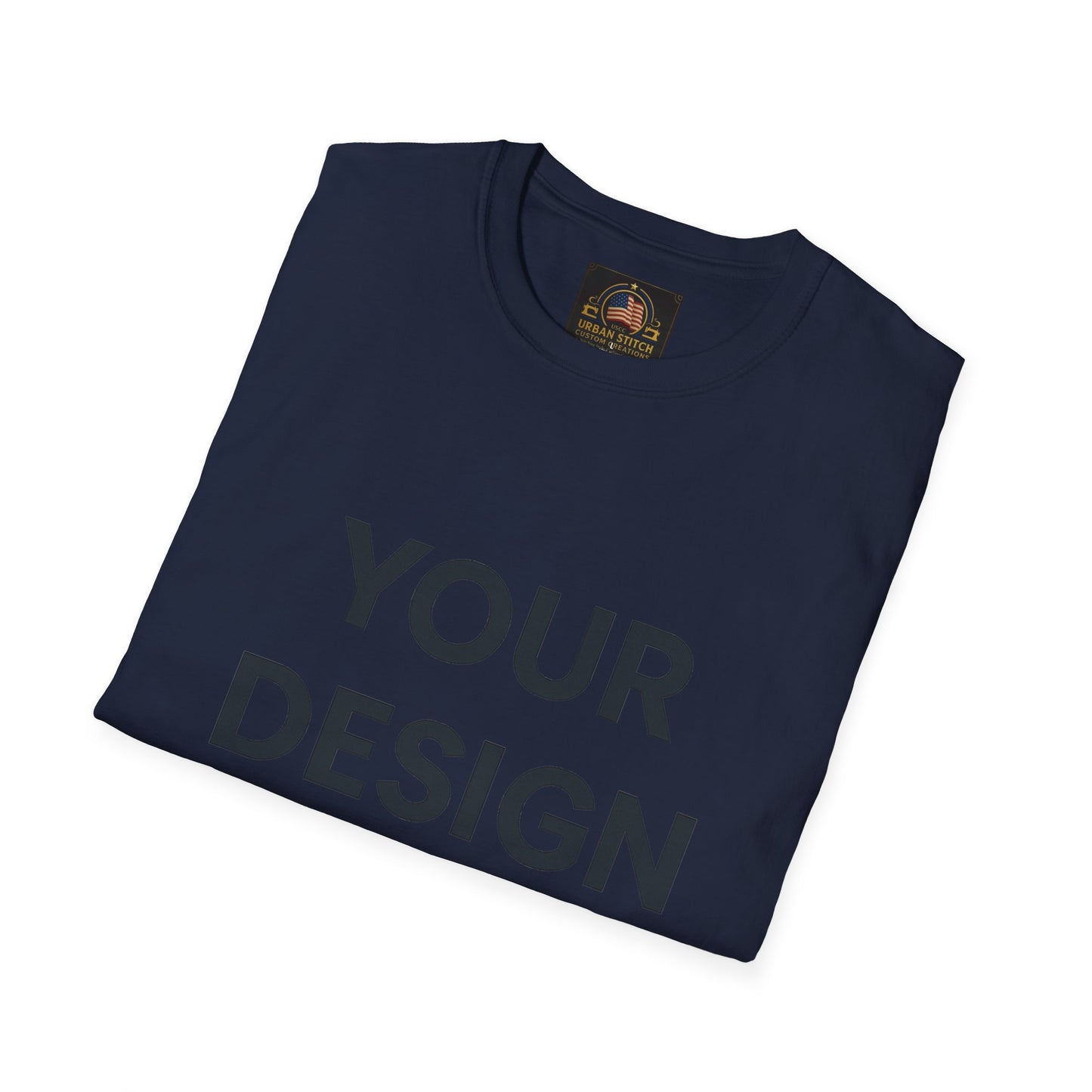 Custom Gildan 64000 Softstyle T-Shirt Personalized Unisex Tee Premium Cotton Blend Shirt for Men & Women Custom Logo, Text, or Design
