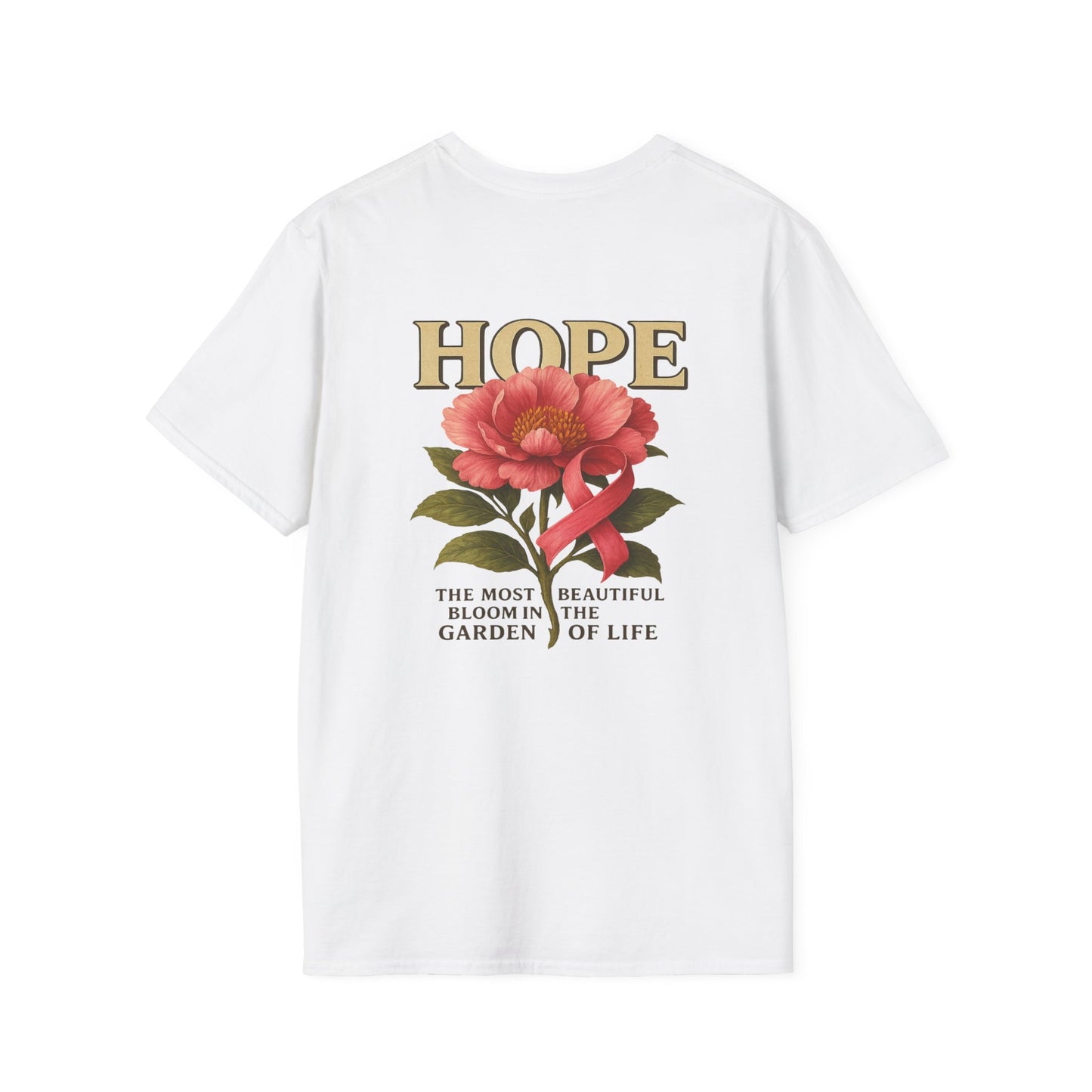 Floral Hope T-Shirt - Inspirational Gift for Garden Lovers, Perfect for Birthdays, Mother's Day, or Encouragement
