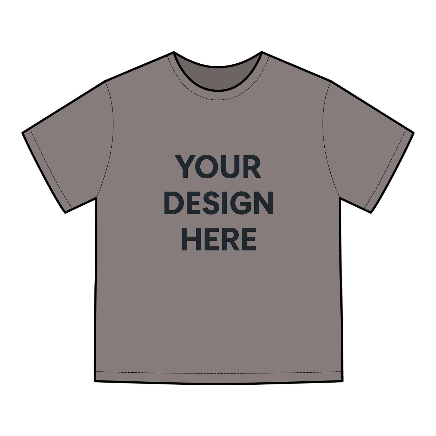 Custom Hanes GDH100 ComfortWash T-Shirt Personalized Garment-Dyed Tee Vintage Soft Cotton Shirt Custom Logo, Text, or Design
