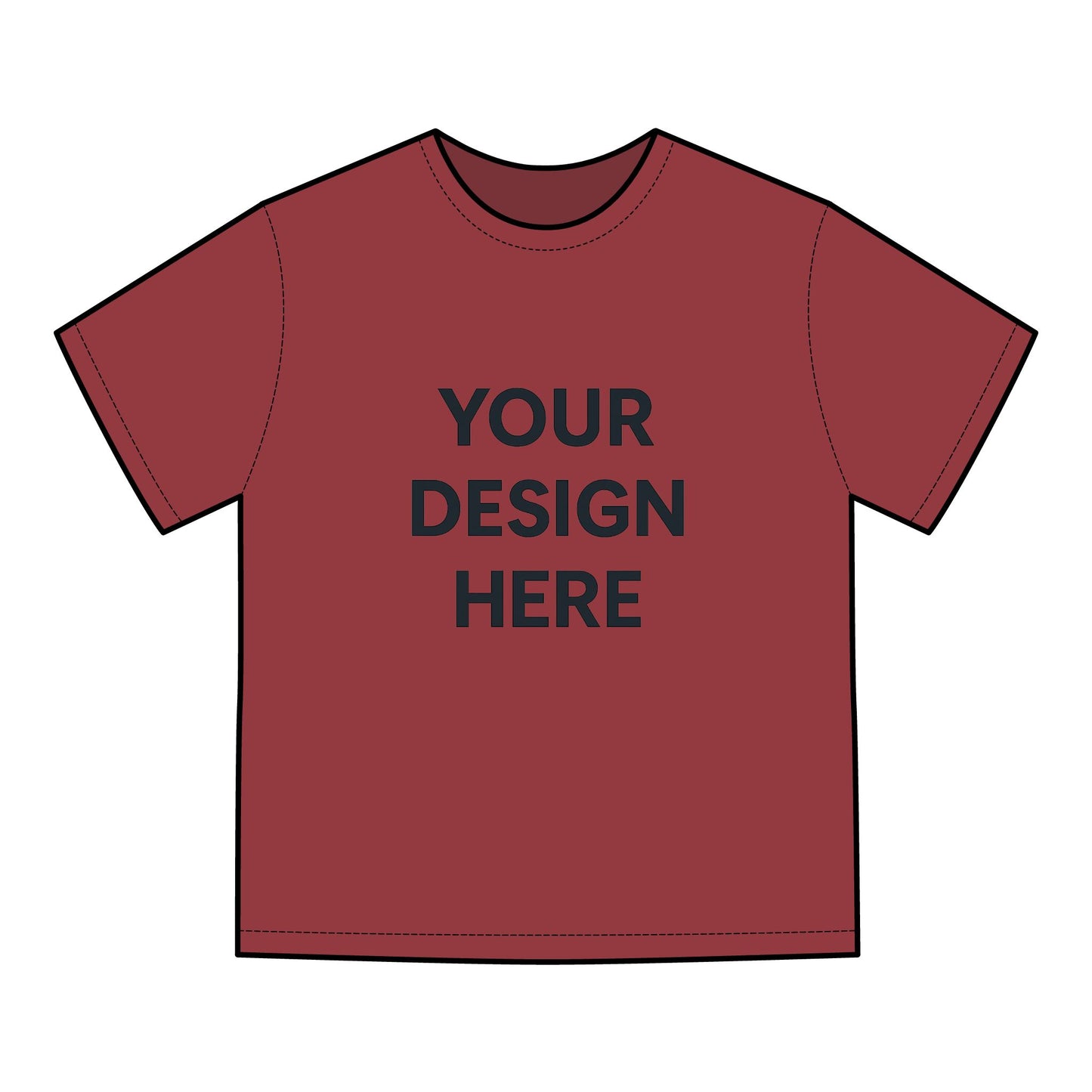 Custom Hanes GDH100 ComfortWash T-Shirt Personalized Garment-Dyed Tee Vintage Soft Cotton Shirt Custom Logo, Text, or Design