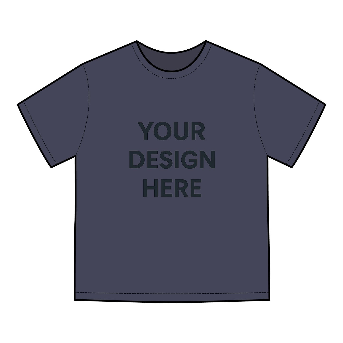 Custom Hanes GDH100 ComfortWash T-Shirt Personalized Garment-Dyed Tee Vintage Soft Cotton Shirt Custom Logo, Text, or Design