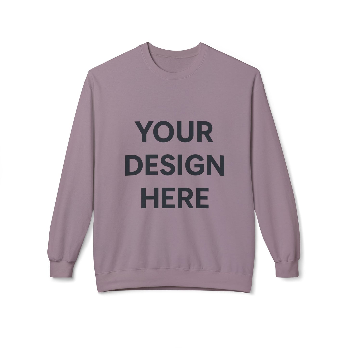 Cozy Customizable Crewneck Sweatshirt - Personalized Gift for Him/Her, Perfect for Fall/Winter, Unique Holiday Gifts, DIY Design