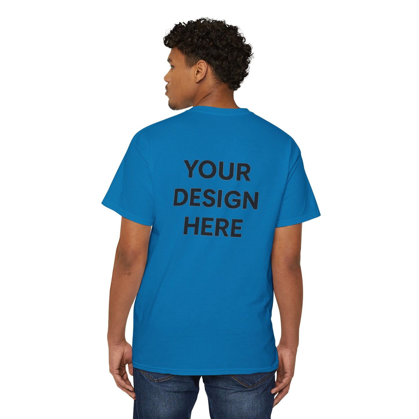 Custom Gildan 5300 Pocket T-Shirt Personalized Heavy Cotton Tee Custom Logo or Text Unisex Pocket Tee for Work, Events & Everyday Wear