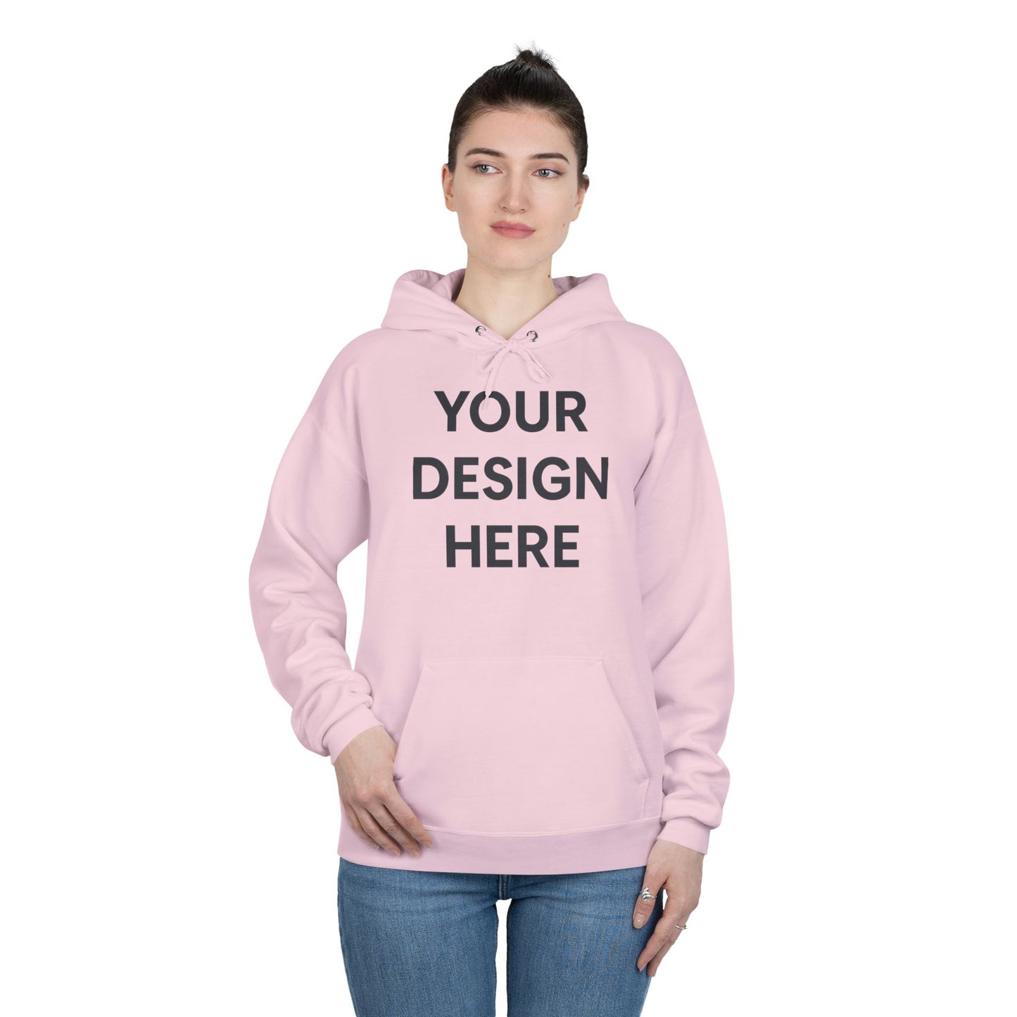 Custom Personalizable Hanes P170 EcoSmart Pullover Hoodie Sweatshirt Unisex Recycled Fleece Hoodie Sustainable Custom Hoodie with Logo or Name