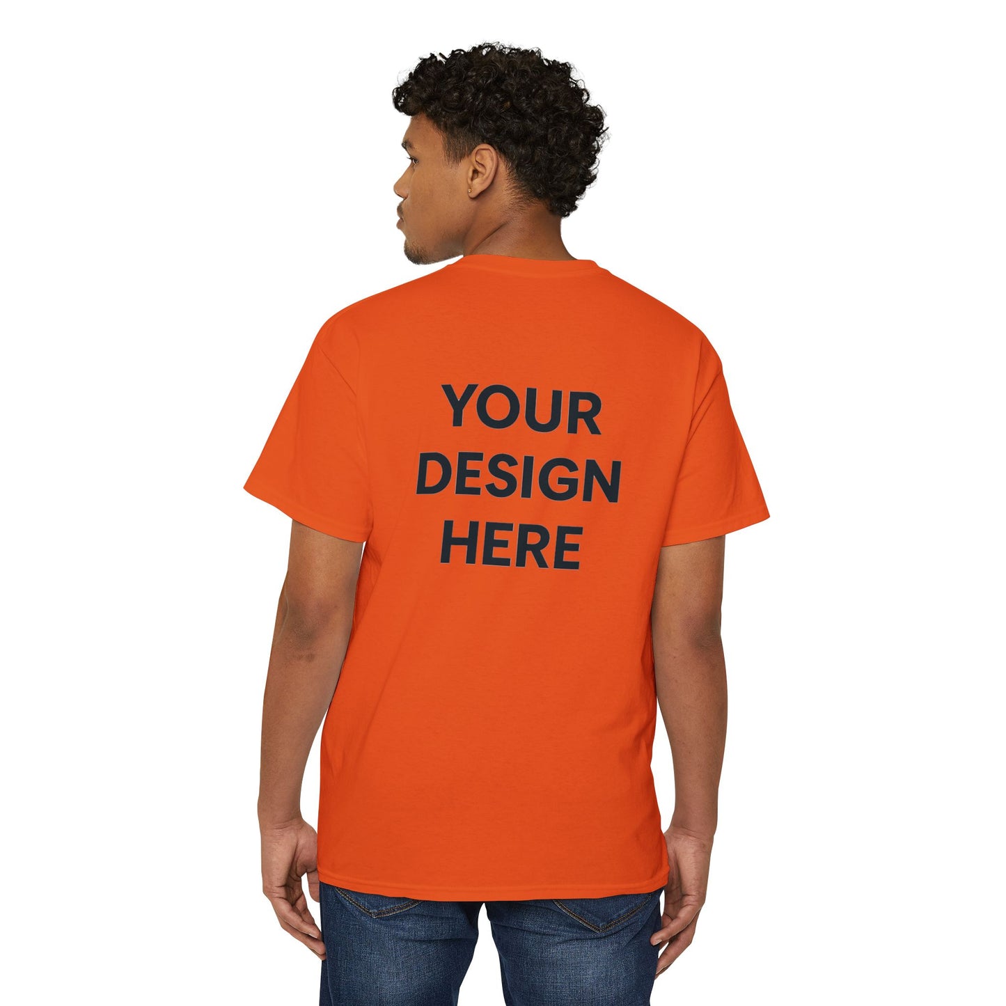 Custom Gildan 5300 Pocket T-Shirt Personalized Heavy Cotton Tee Custom Logo or Text Unisex Pocket Tee for Work, Events & Everyday Wear
