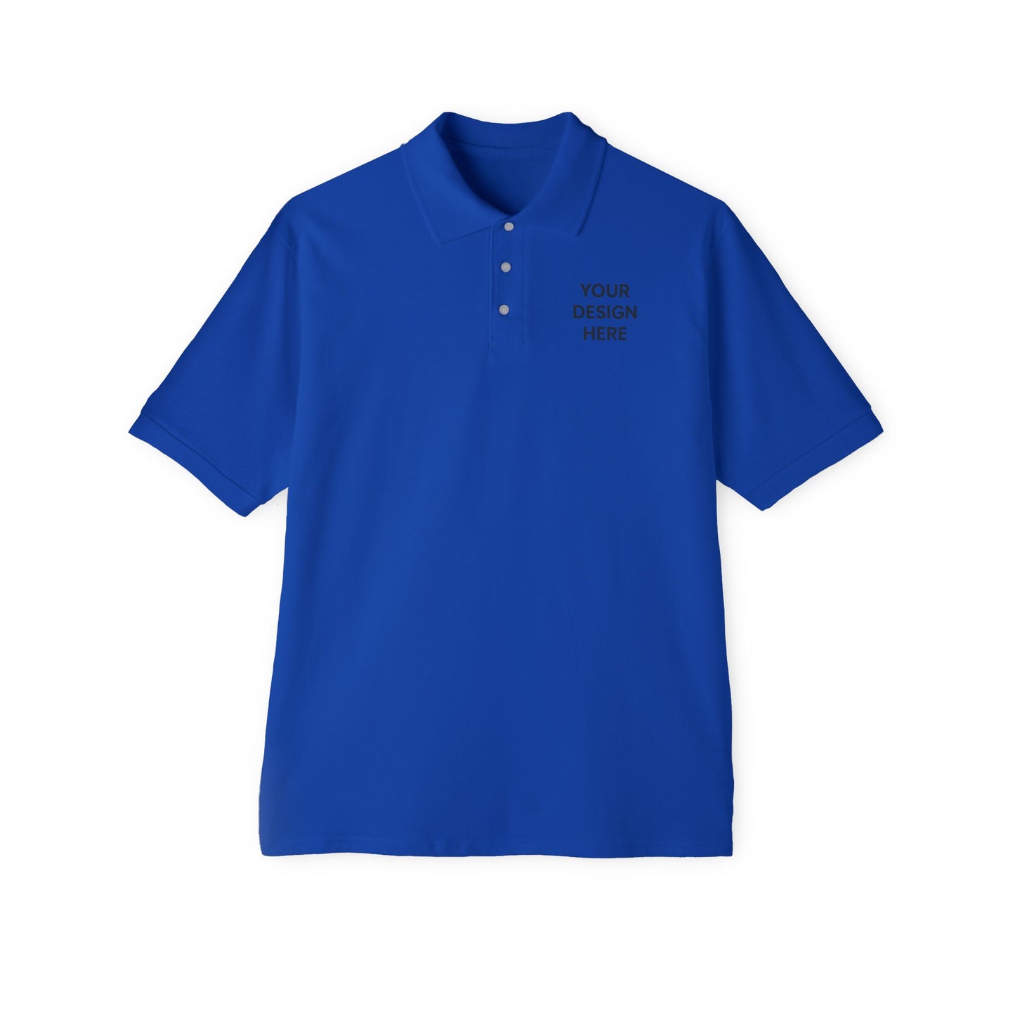 Custom Jerzees 443M Polo Shirt Personalized Piqué Polo Embroidered or Printed Logo Shirt Unisex Short Sleeve Polo for Work, Events & Promotions