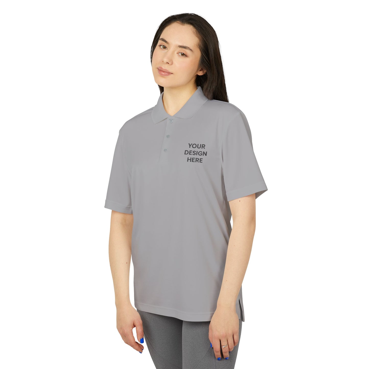 Custom Adidas A230 Polo Shirt Personalized Performance Polo for Men & Women Moisture-Wicking Golf & Work Shirt Custom Logo Embroidery