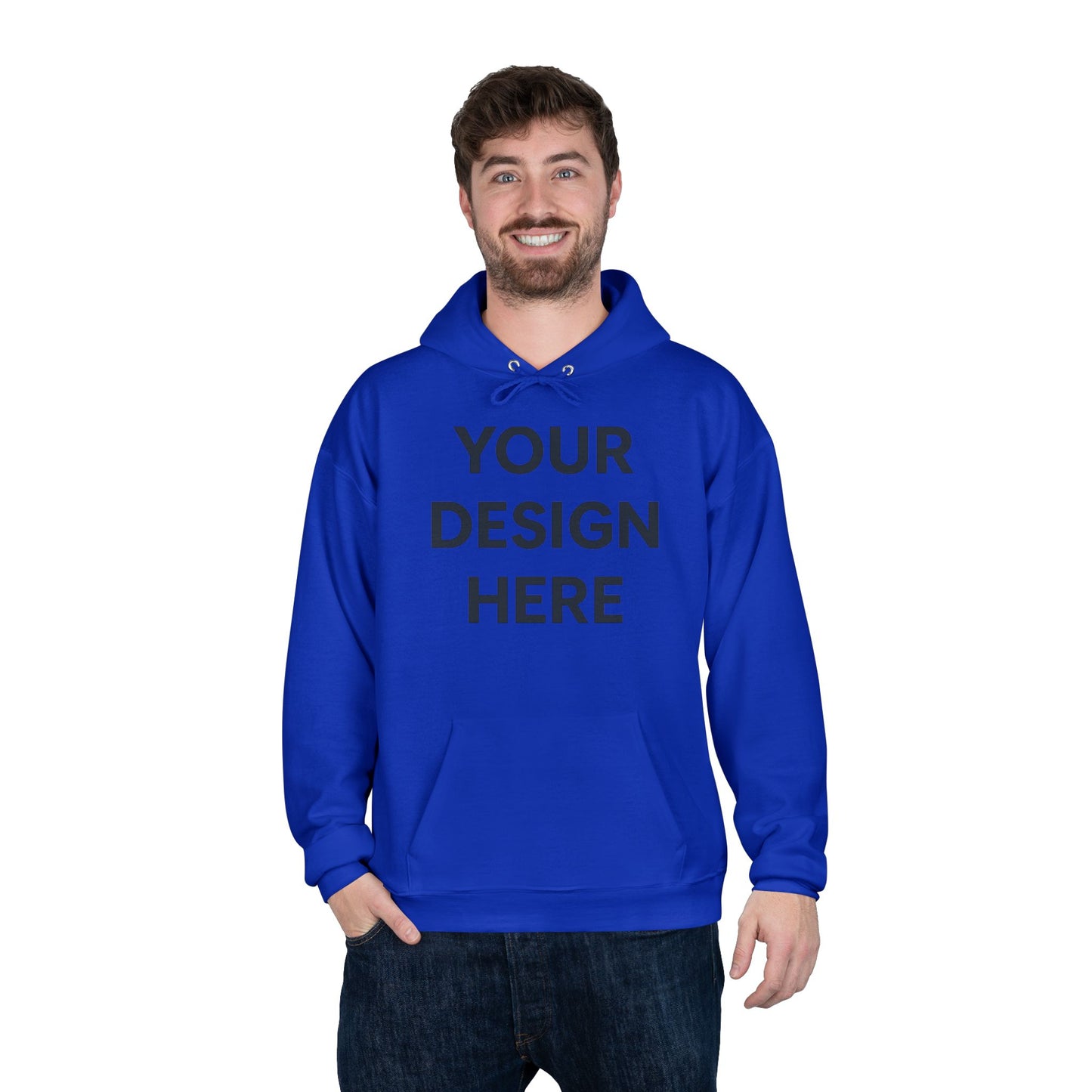 Custom Personalizable Hanes P170 EcoSmart Pullover Hoodie Sweatshirt Unisex Recycled Fleece Hoodie Sustainable Custom Hoodie with Logo or Name