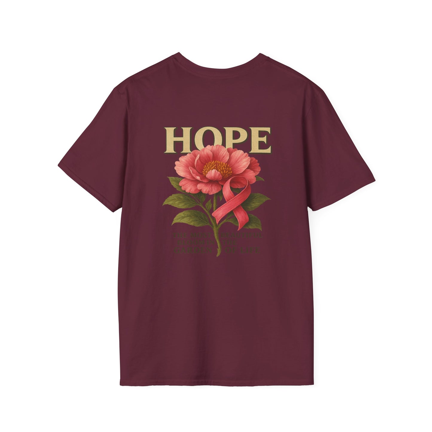 Floral Hope T-Shirt - Inspirational Gift for Garden Lovers, Perfect for Birthdays, Mother's Day, or Encouragement