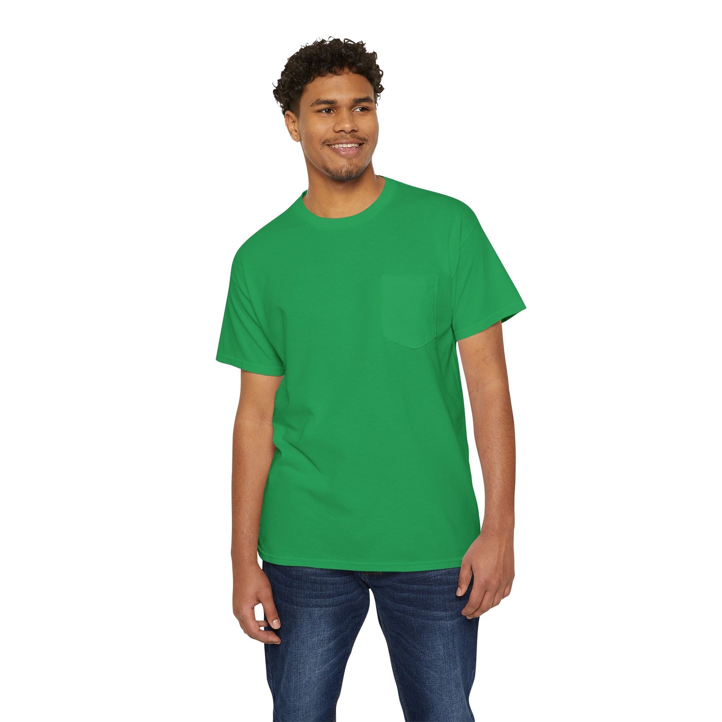 Custom Gildan 5300 Pocket T-Shirt Personalized Heavy Cotton Tee Custom Logo or Text Unisex Pocket Tee for Work, Events & Everyday Wear