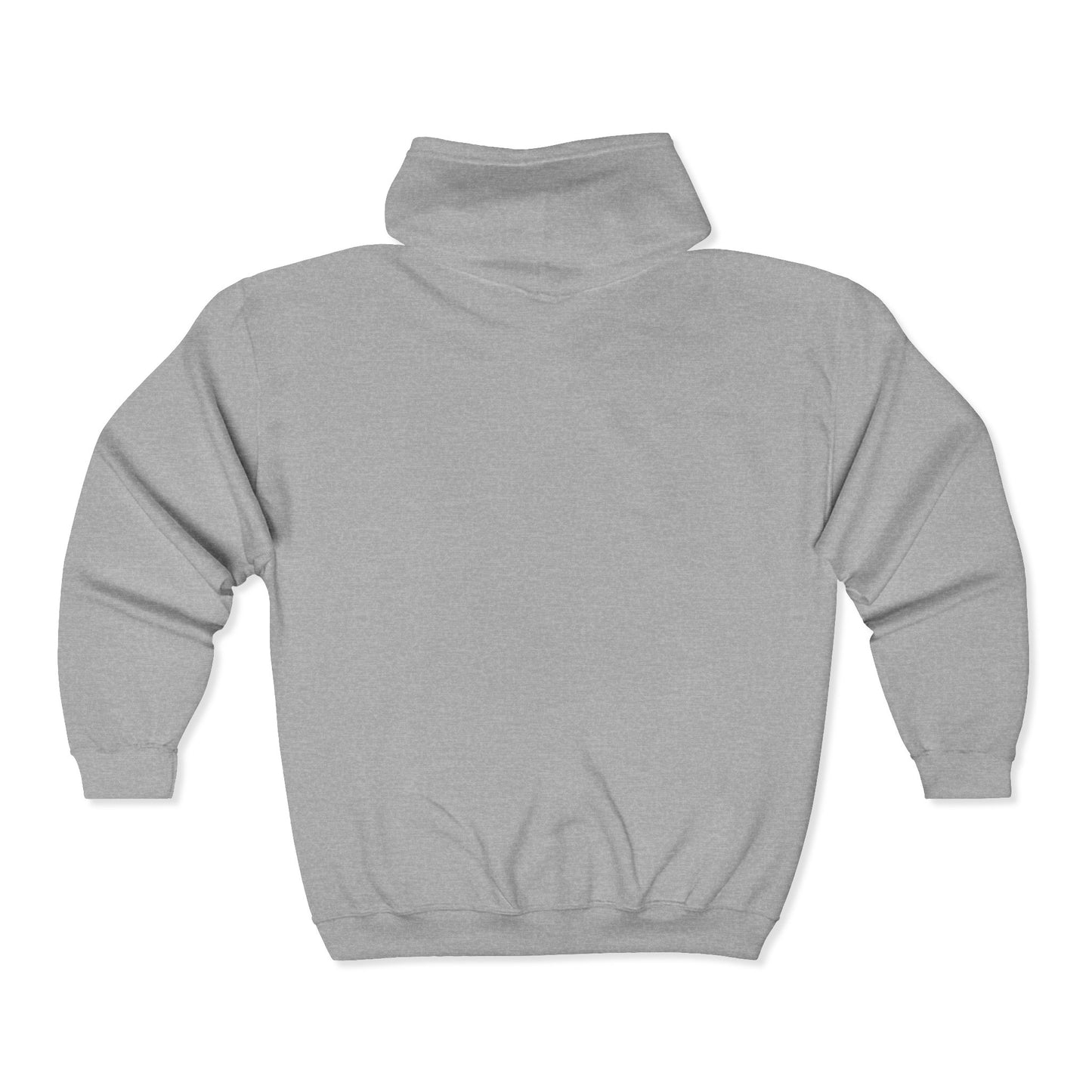 Custom Personalizable Gildan 18600 Heavy Blend Full-Zip Hooded Sweatshirt | Unisex Zip-Up Fleece Hoodie with Your Logo, Design, or Name | Soft Custom Apparel