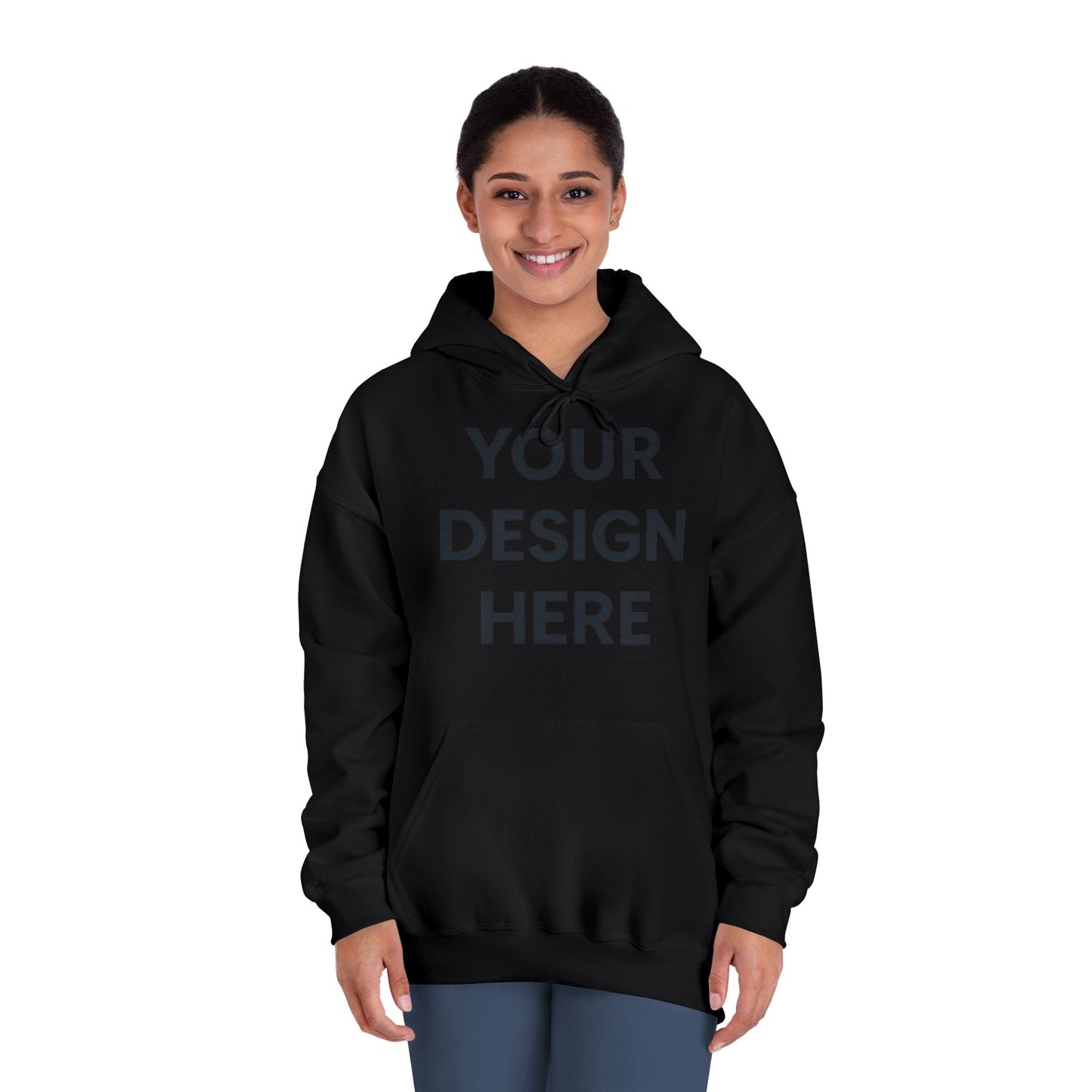 Custom Gildan 12500 DryBlend Hoodie Personalized Moisture-Wicking Fleece Sweatshirt Custom Logo, Text or Design Unisex Cotton-Poly Pullover