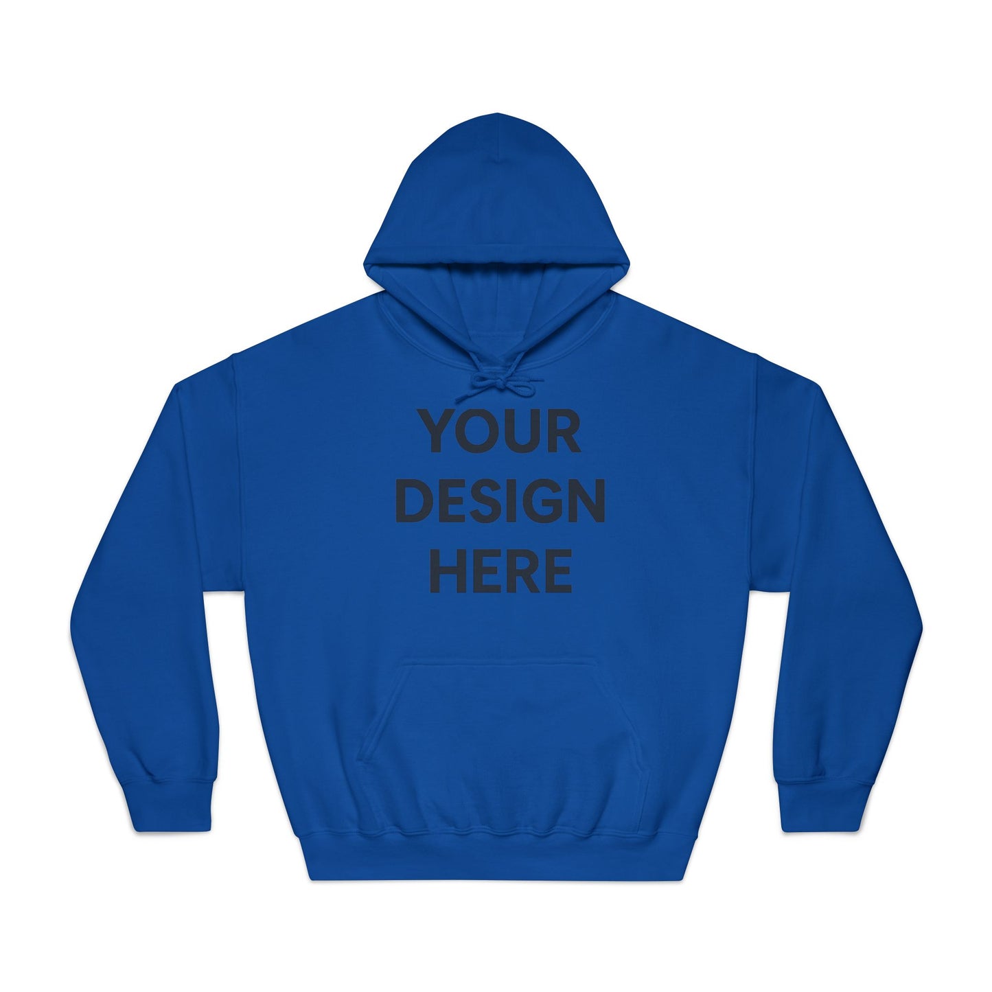Custom Gildan 12500 DryBlend Hoodie Personalized Moisture-Wicking Fleece Sweatshirt Custom Logo, Text or Design Unisex Cotton-Poly Pullover