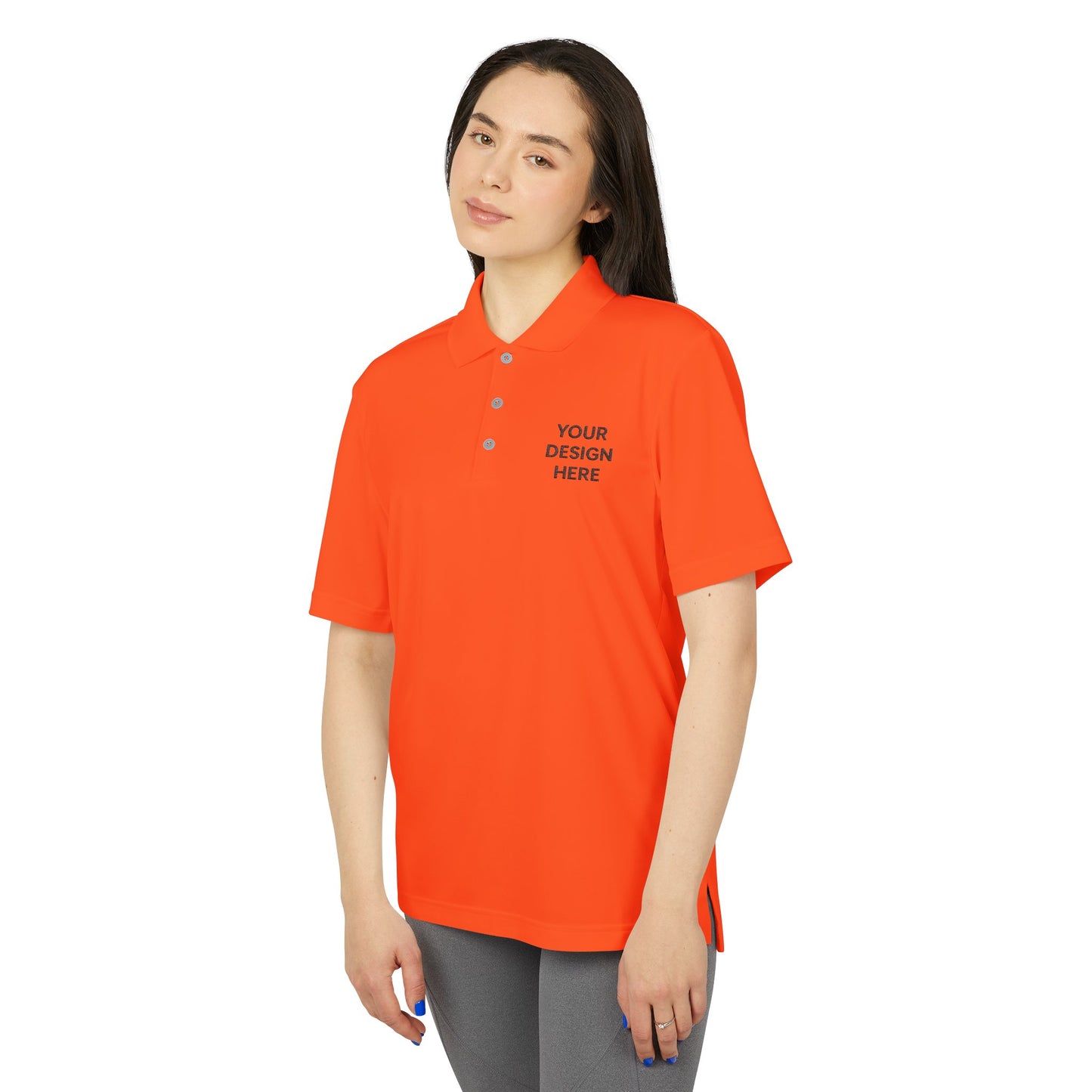 Custom Adidas A230 Polo Shirt Personalized Performance Polo for Men & Women Moisture-Wicking Golf & Work Shirt Custom Logo Embroidery