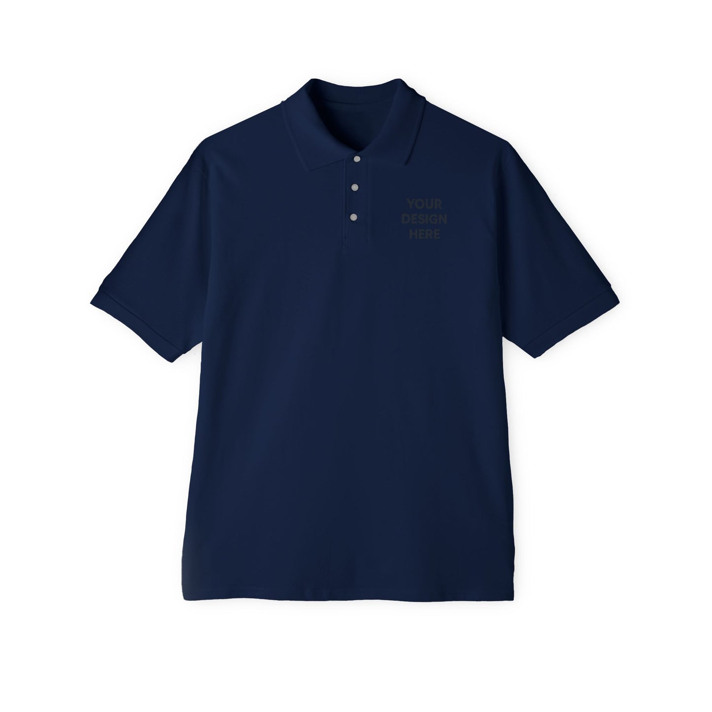 Custom Jerzees 443M Polo Shirt Personalized Piqué Polo Embroidered or Printed Logo Shirt Unisex Short Sleeve Polo for Work, Events & Promotions