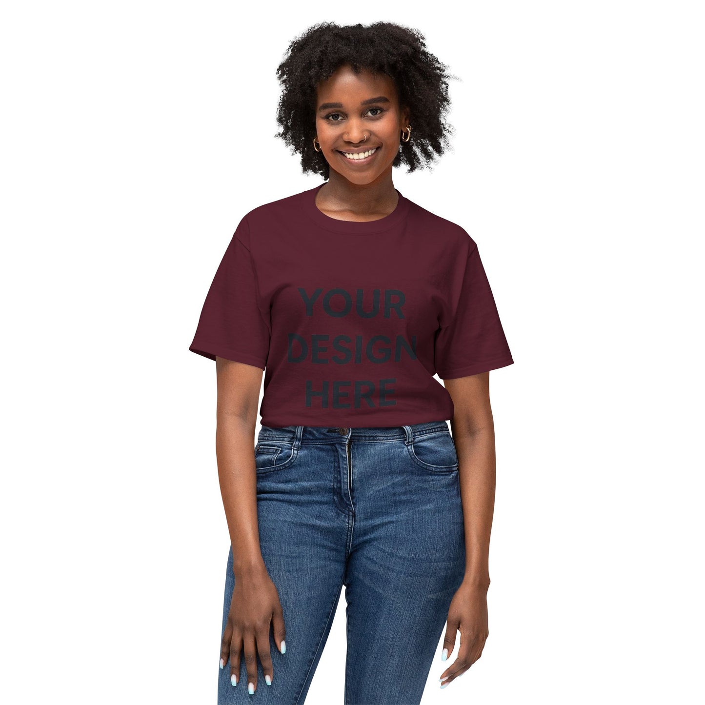 Custom Fruit of the Loom 3930R Heavy Cotton T-Shirt Personalized Classic Fit Tee Durable 100% Cotton Shirt for Men & Women Custom Logo, Text, or Design
