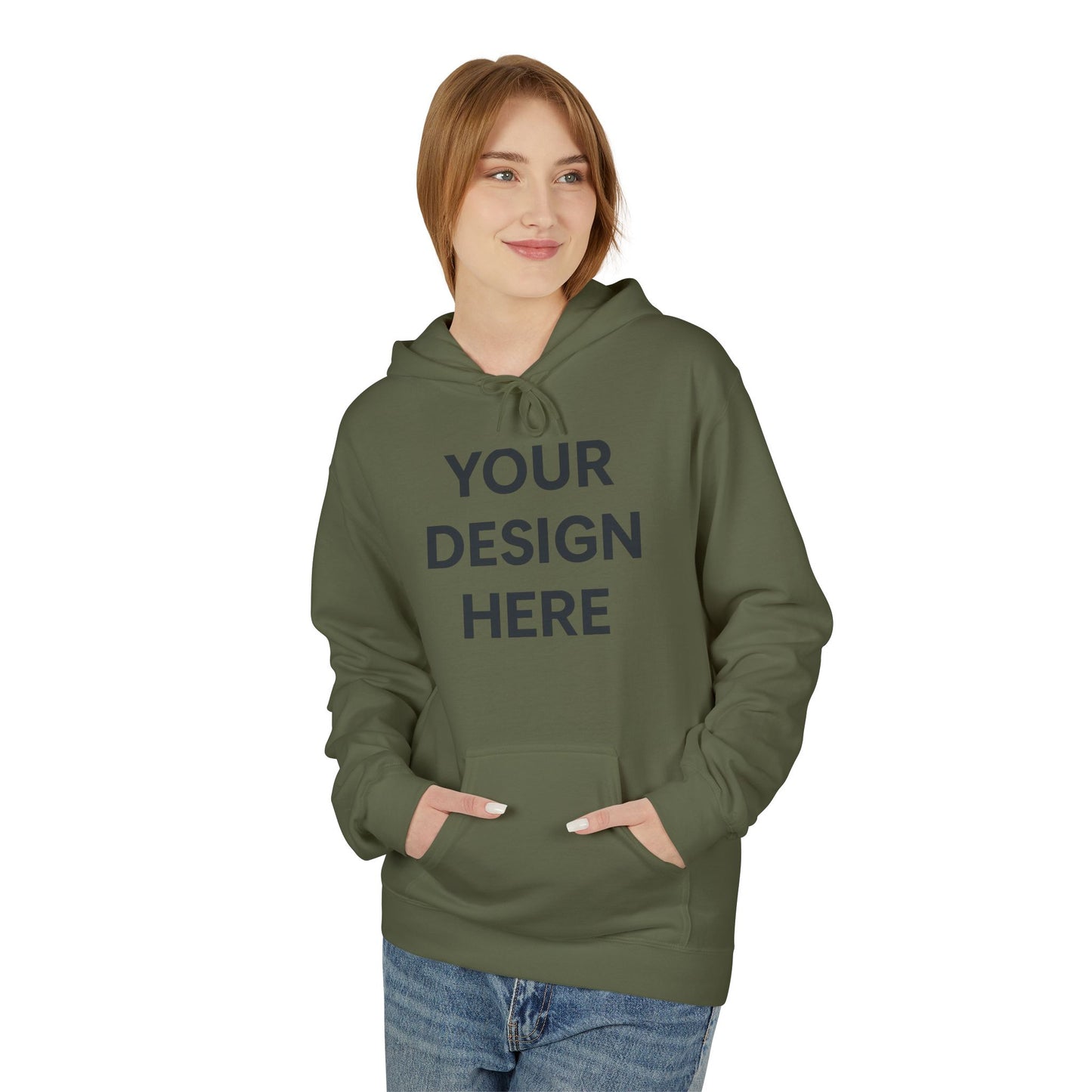 Custom Personalizable Gildan SF500 Midweight Softstyle Fleece Hoodie Unisex Custom Hoodie with Your Design, Logo, or Name Soft Premium Pullover