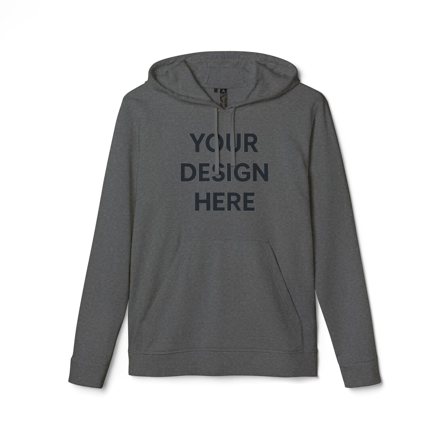 Custom Adidas A432 Fleece Hoodie Personalized Performance Pullover Soft Cotton-Blend Hooded Sweatshirt Custom Logo or Embroidery