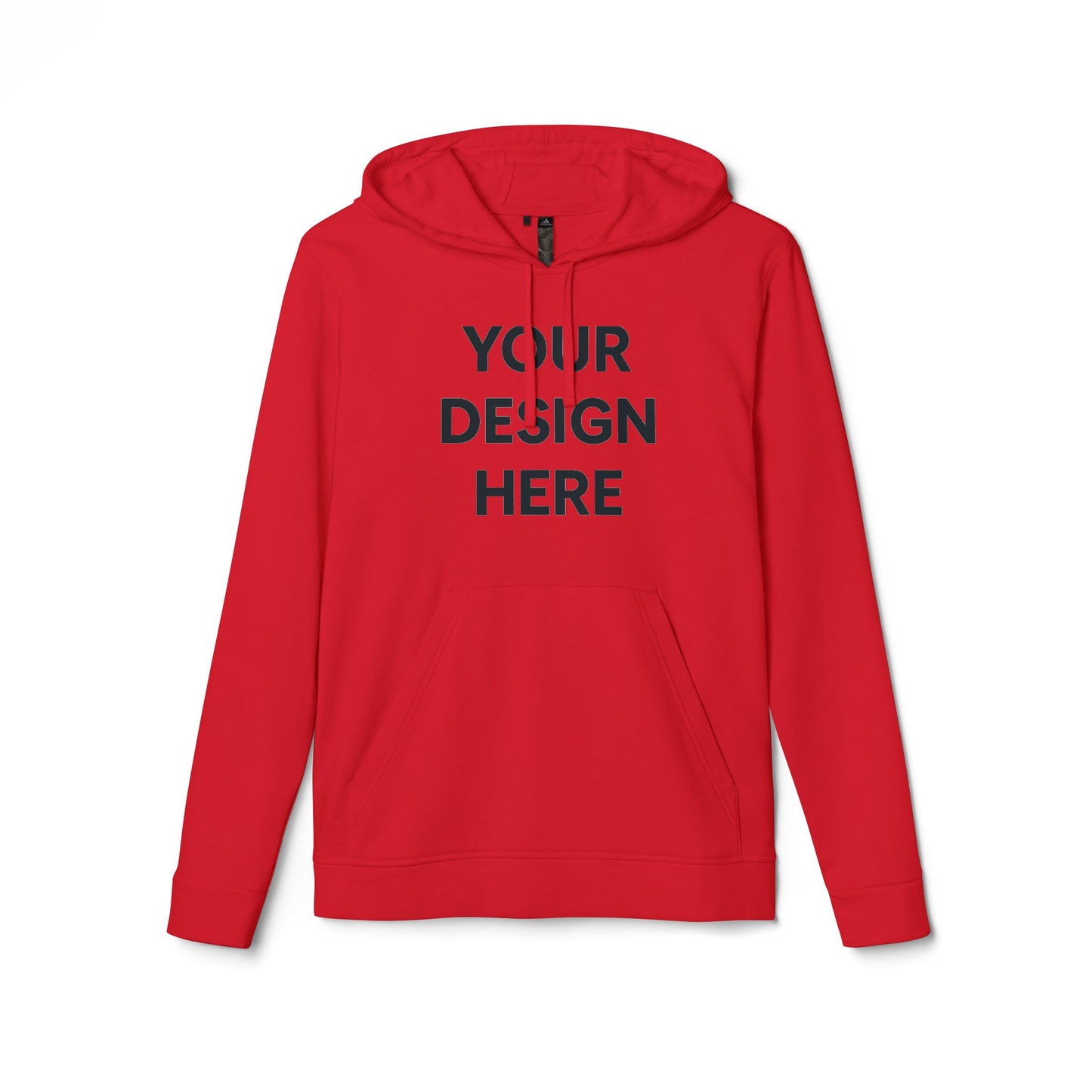Custom Adidas A432 Fleece Hoodie Personalized Performance Pullover Soft Cotton-Blend Hooded Sweatshirt Custom Logo or Embroidery